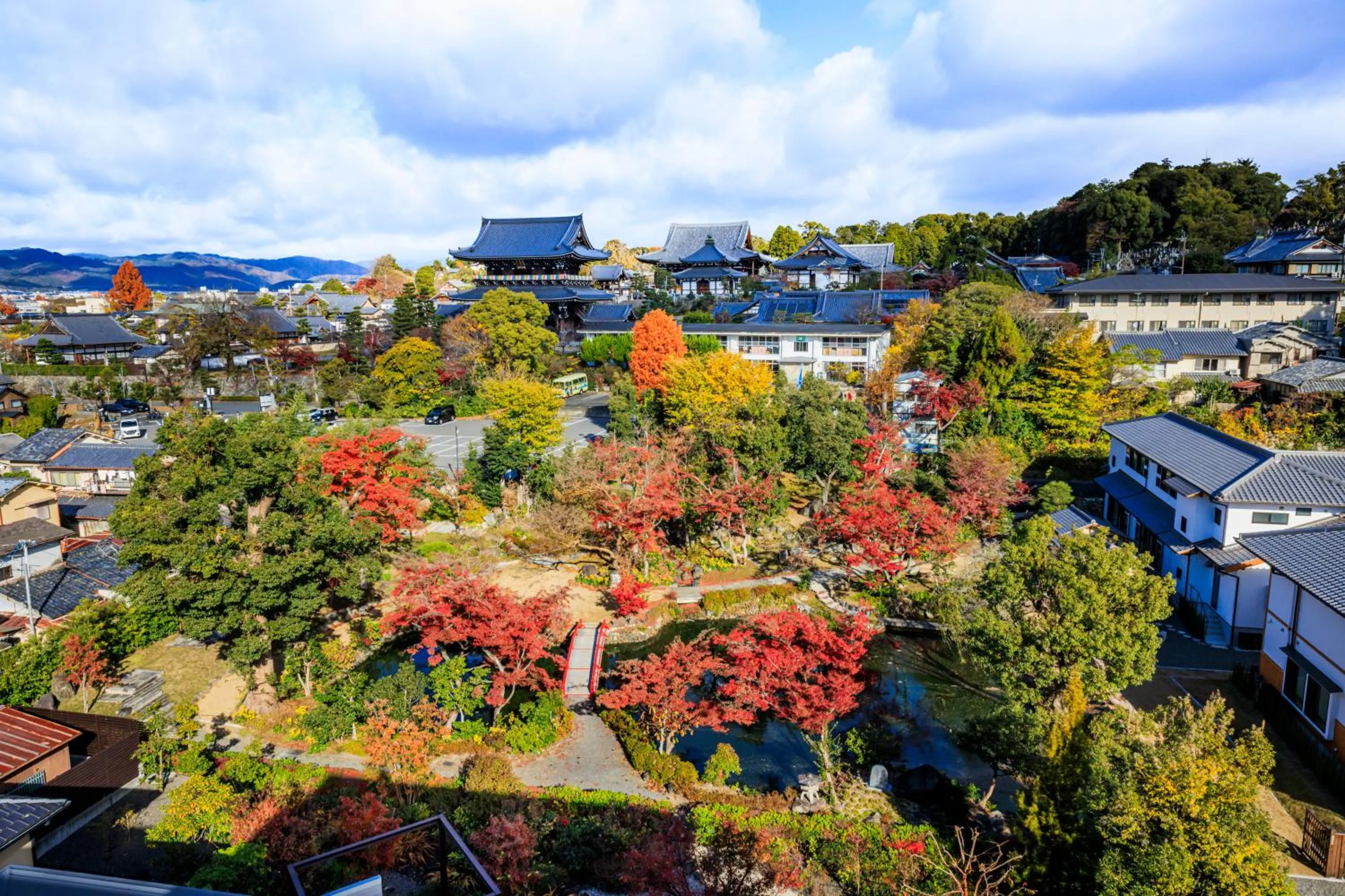 Natural landscape in Hotel Okura Kyoto Okazaki Bettei