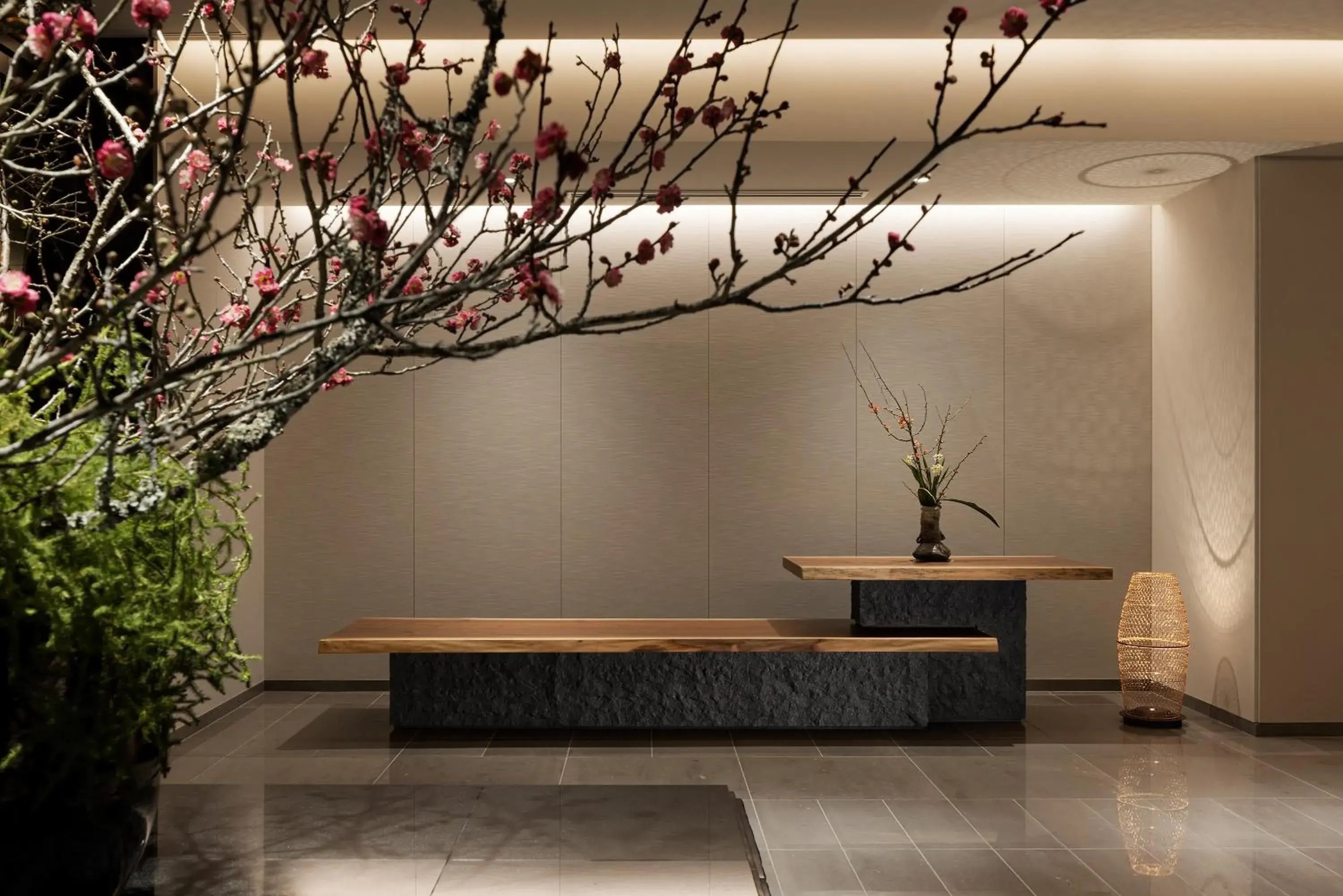 Lobby or reception in Hotel Okura Kyoto Okazaki Bettei Lobby or reception in Hotel Okura Kyoto Okazaki Bettei