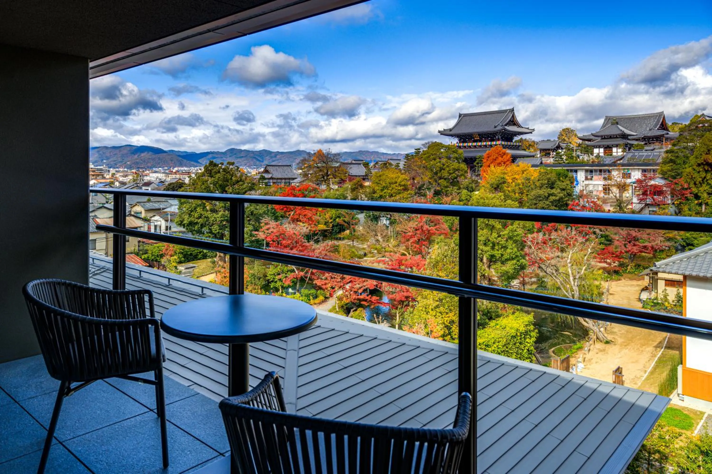Natural landscape in Hotel Okura Kyoto Okazaki Bettei