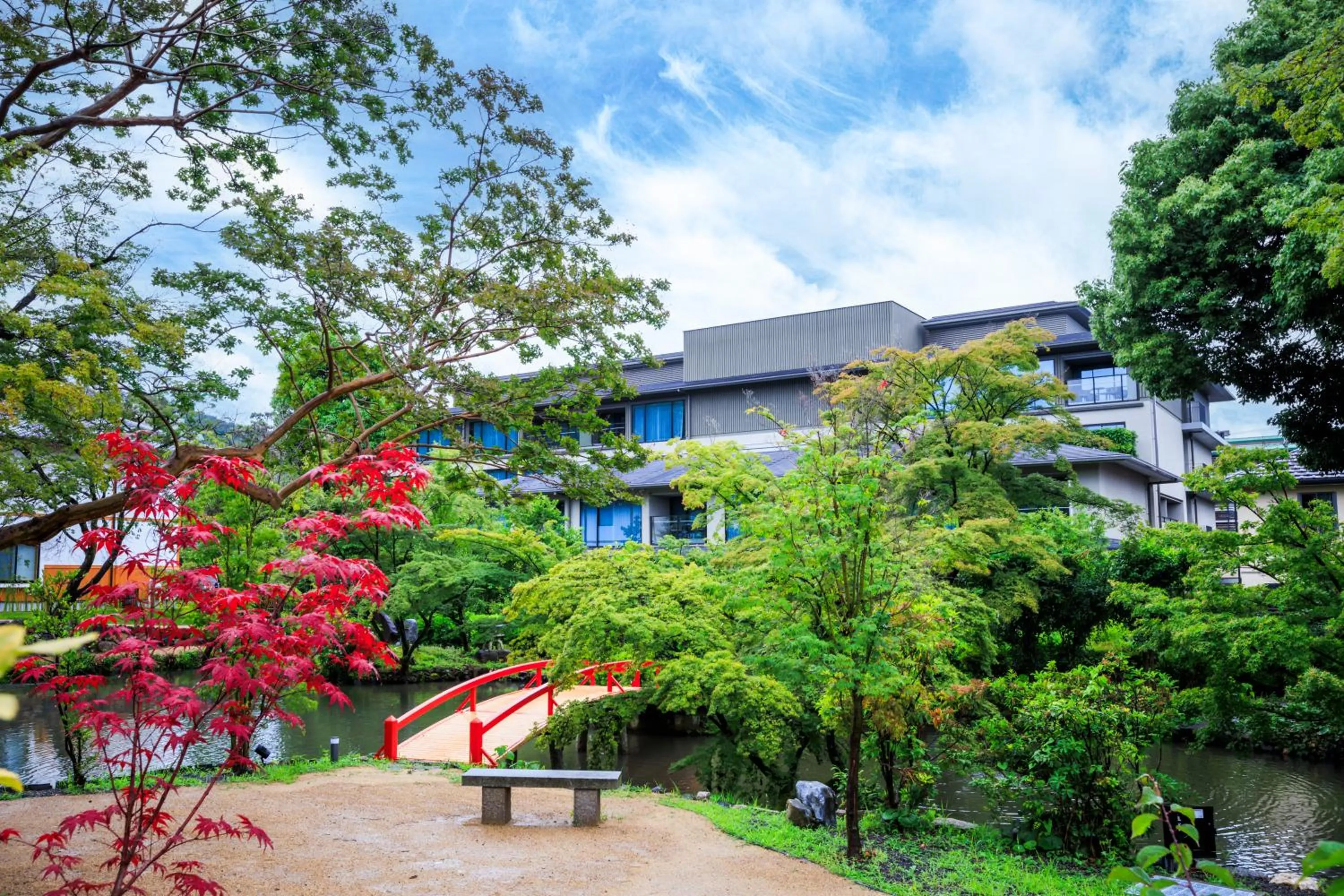 Property building in Hotel Okura Kyoto Okazaki Bettei