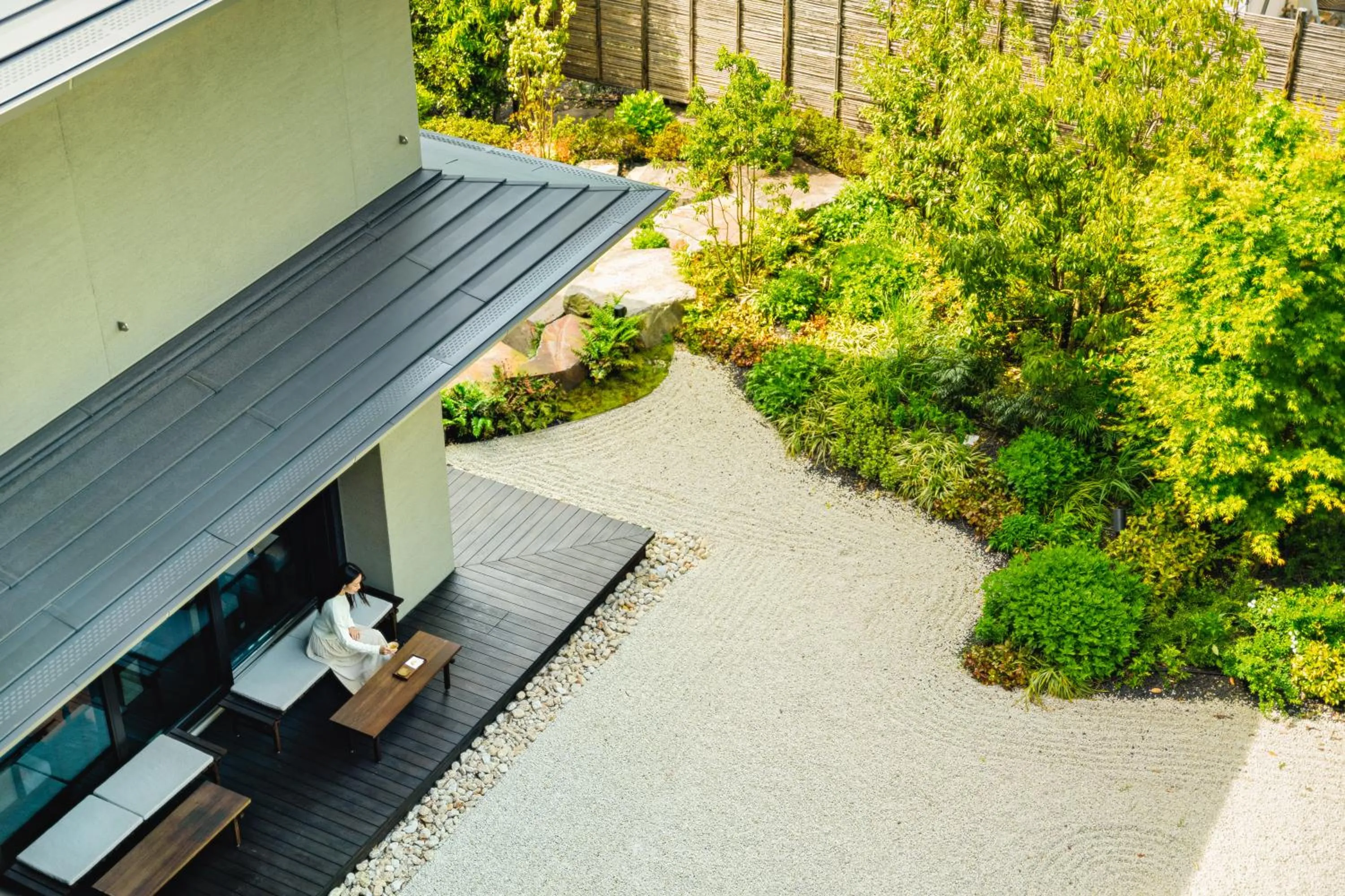 Garden in Hotel Okura Kyoto Okazaki Bettei