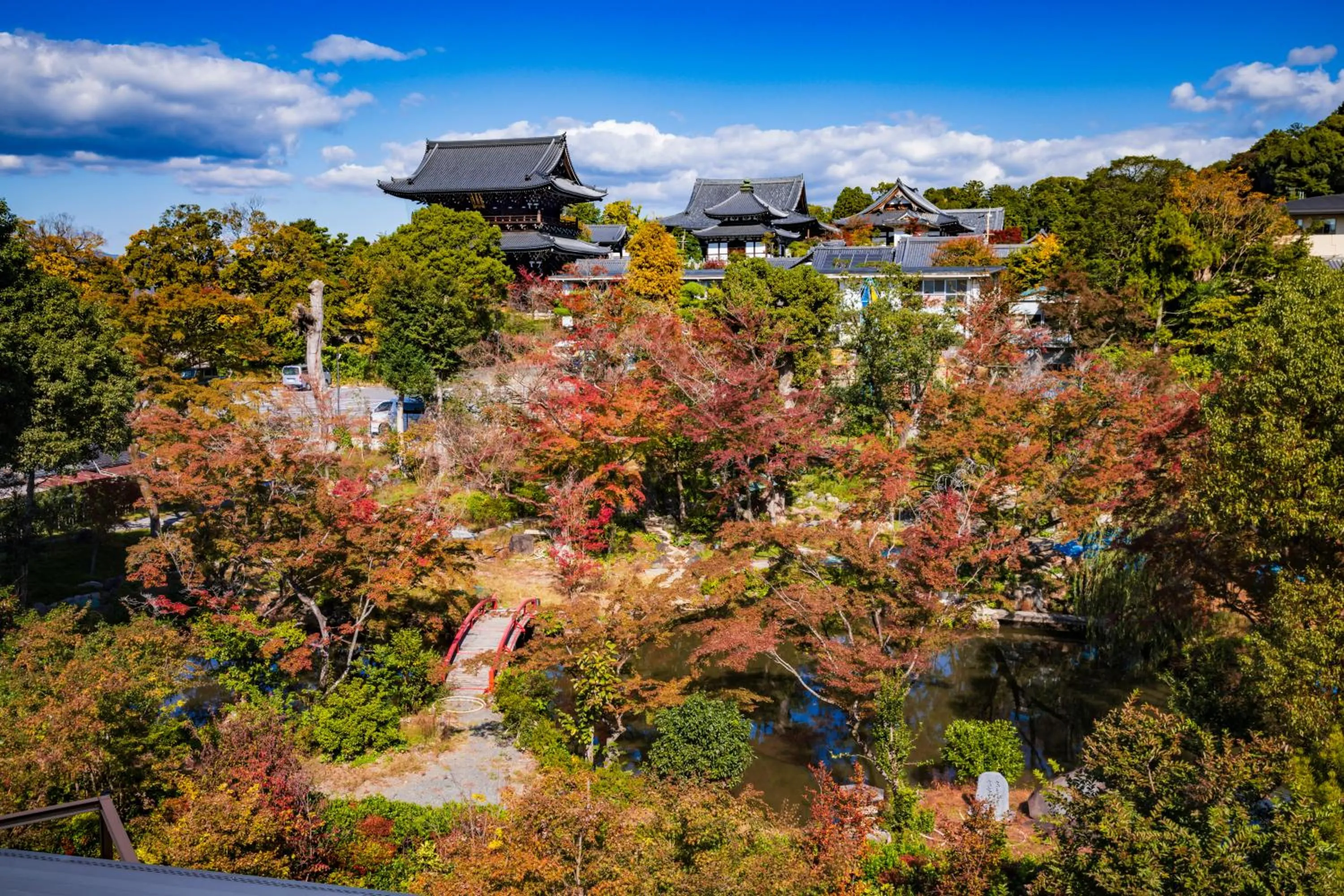 Garden view in Hotel Okura Kyoto Okazaki Bettei