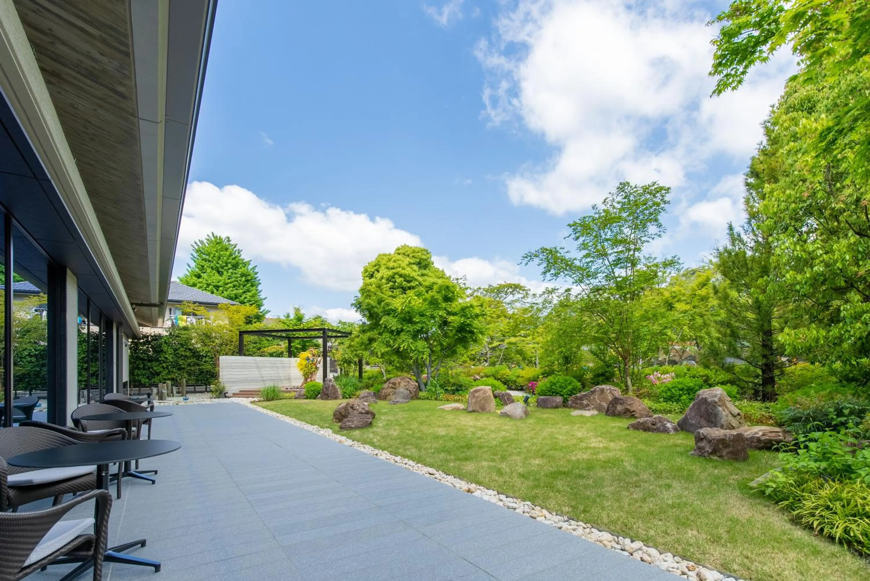 Garden in Hotel Okura Kyoto Okazaki Bettei