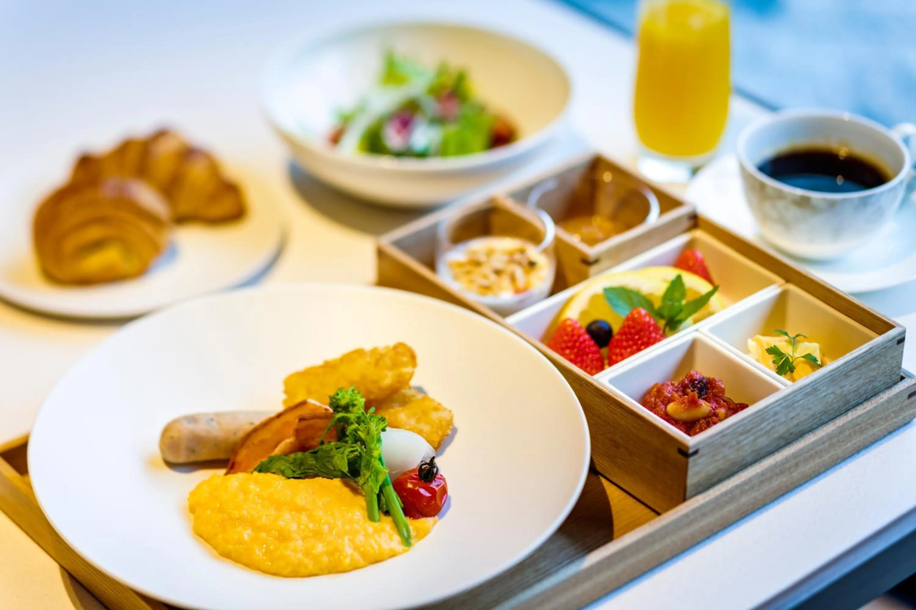 Breakfast in Hotel Okura Kyoto Okazaki Bettei