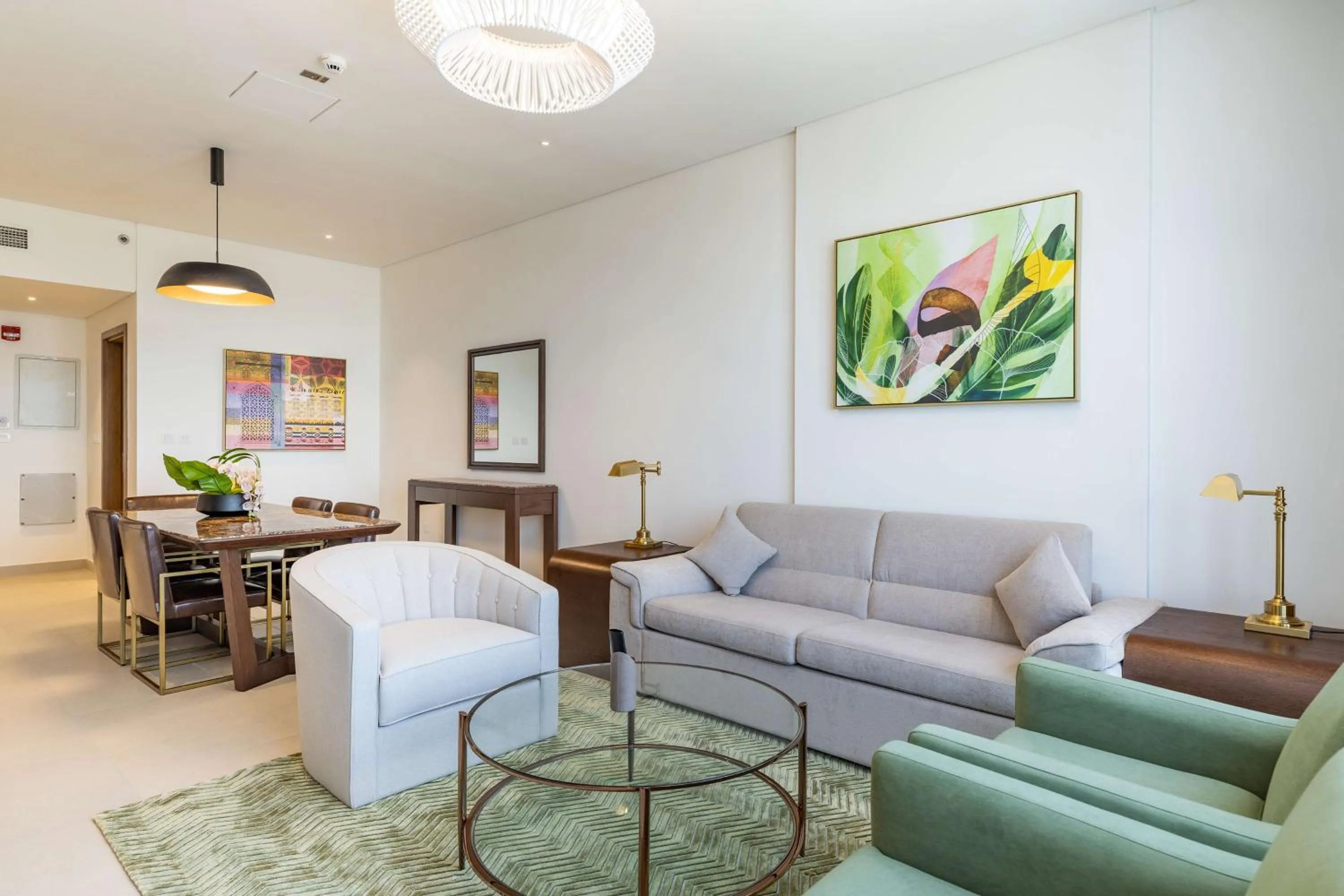 Living room in DoubleTree by Hilton Doha Downtown