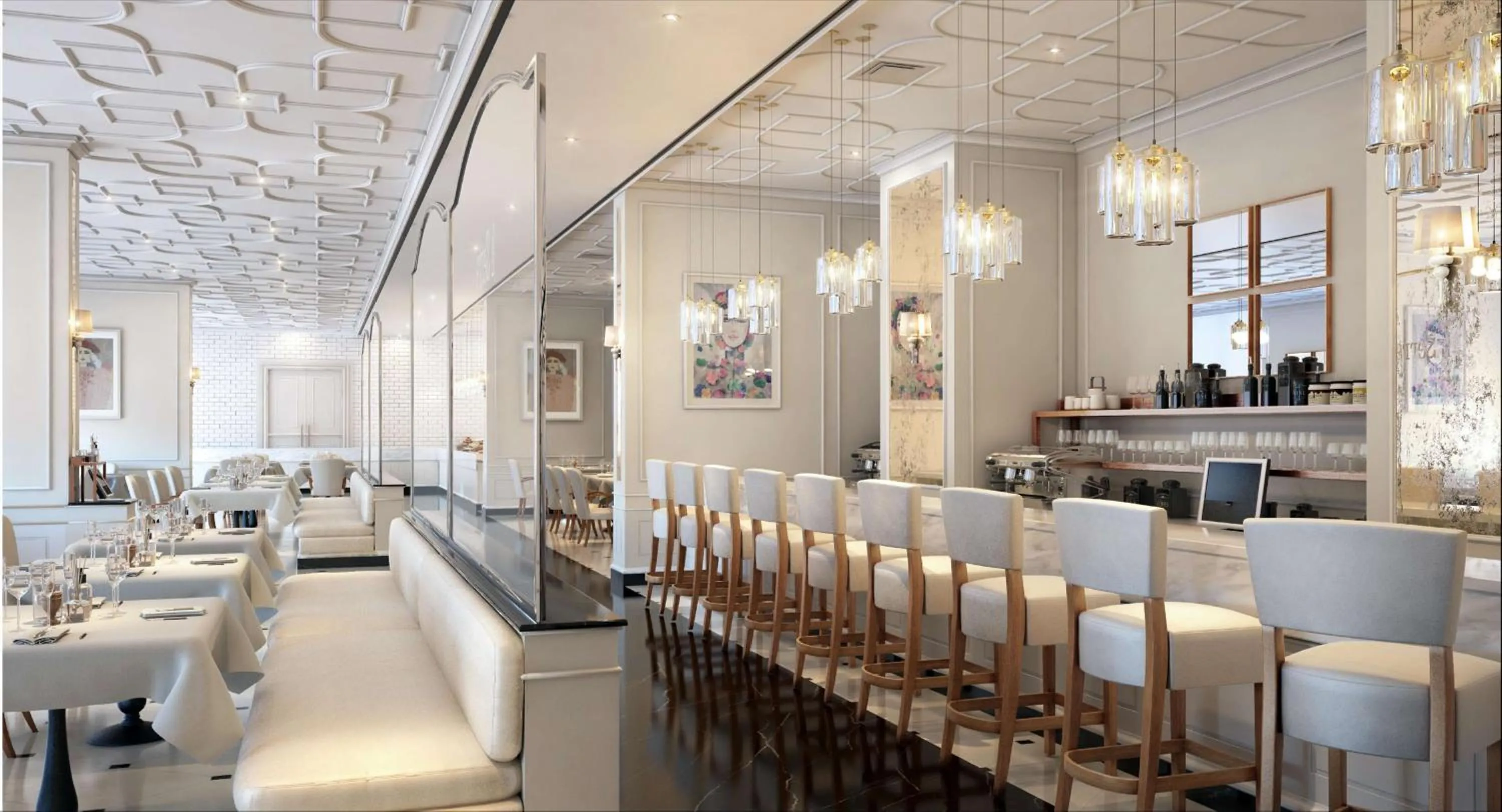 Dining area in DoubleTree by Hilton Doha Downtown