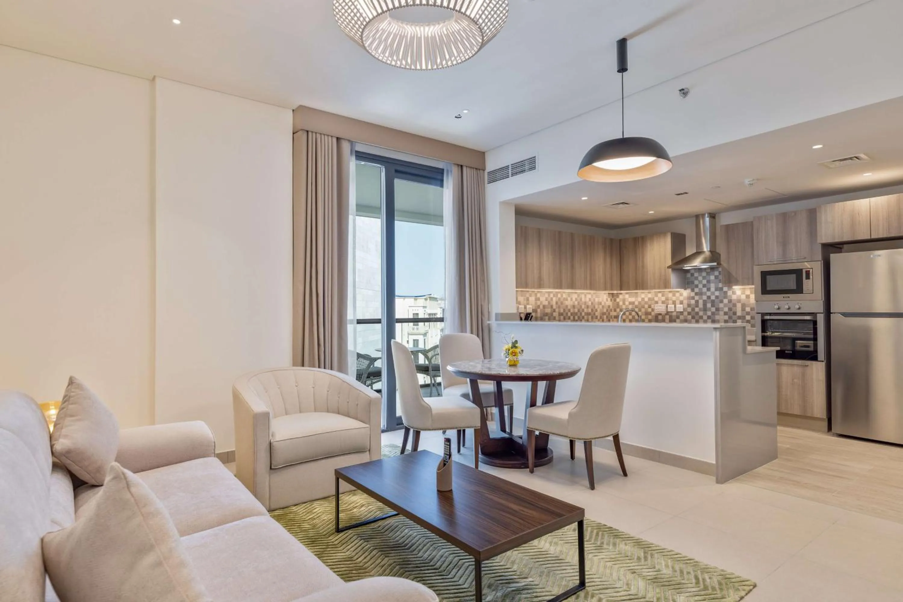 Living room in DoubleTree by Hilton Doha Downtown