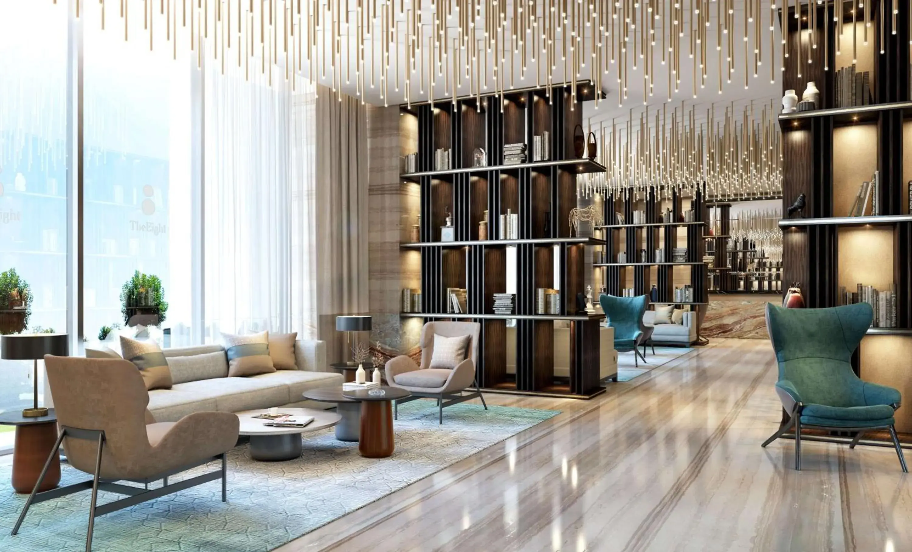 Lobby or reception in DoubleTree by Hilton Doha Downtown Lobby or reception in DoubleTree by Hilton Doha Downtown