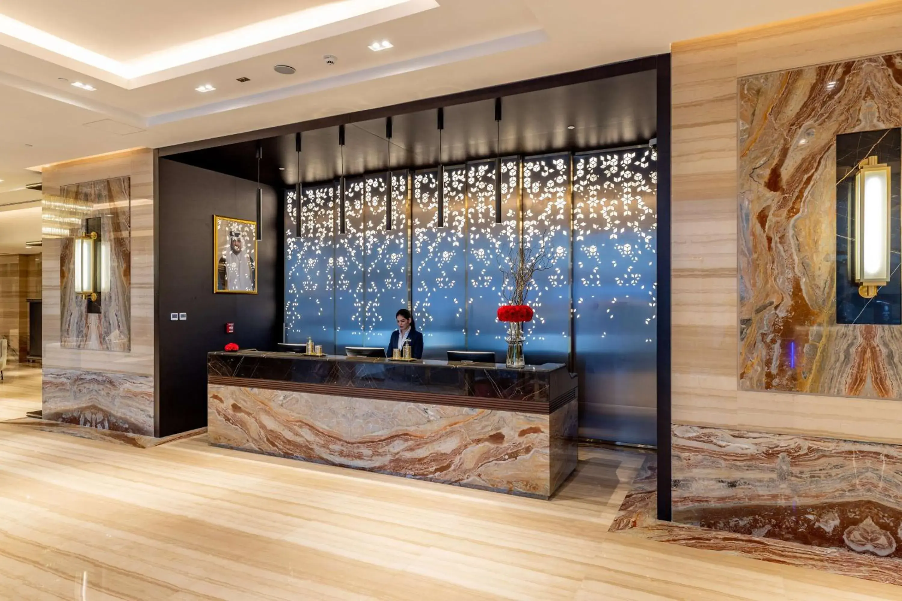 Lobby or reception in DoubleTree by Hilton Doha Downtown Lobby or reception in DoubleTree by Hilton Doha Downtown