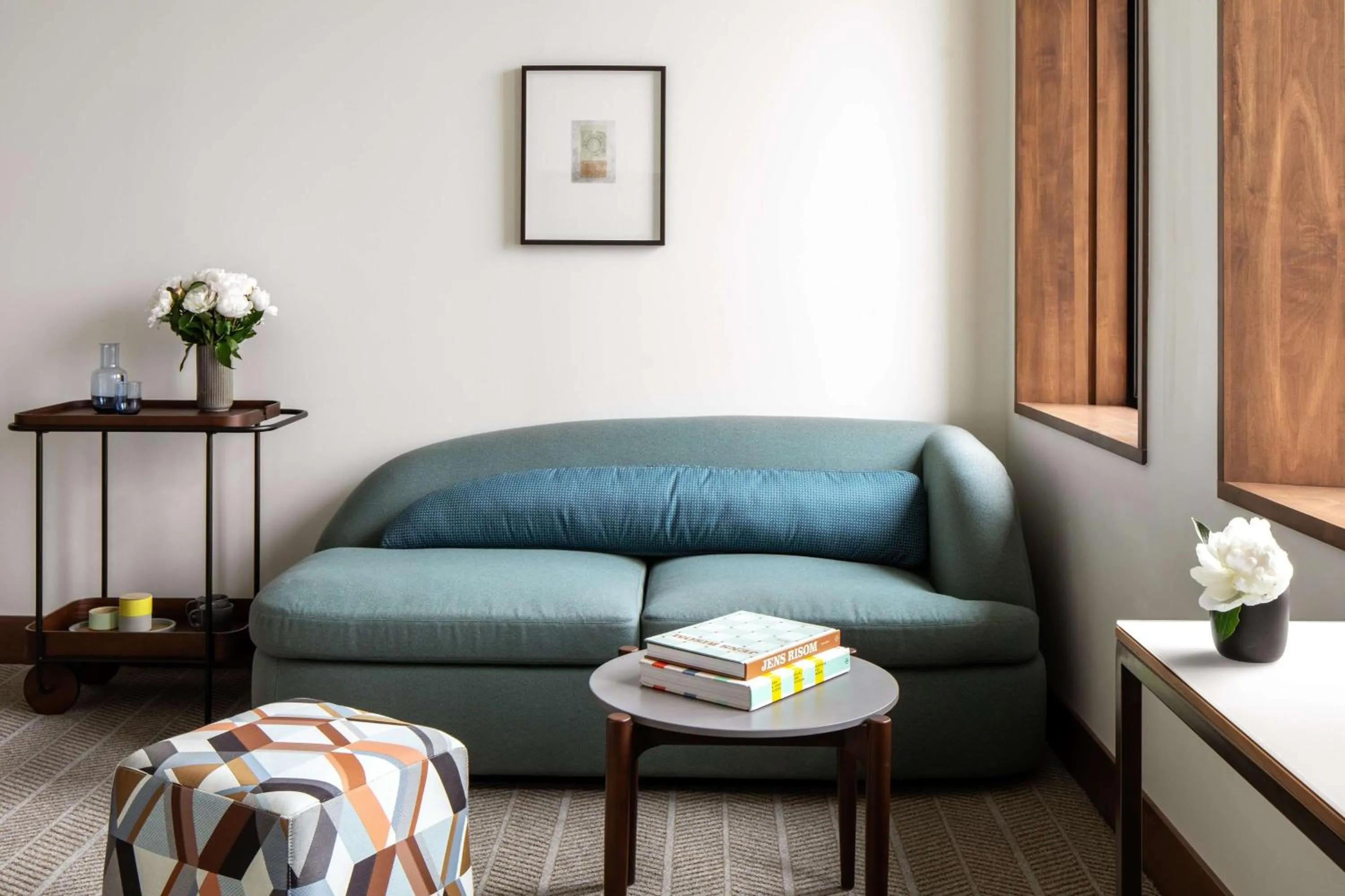 Living room in Hotel Marcel New Haven, Tapestry Collection By Hilton