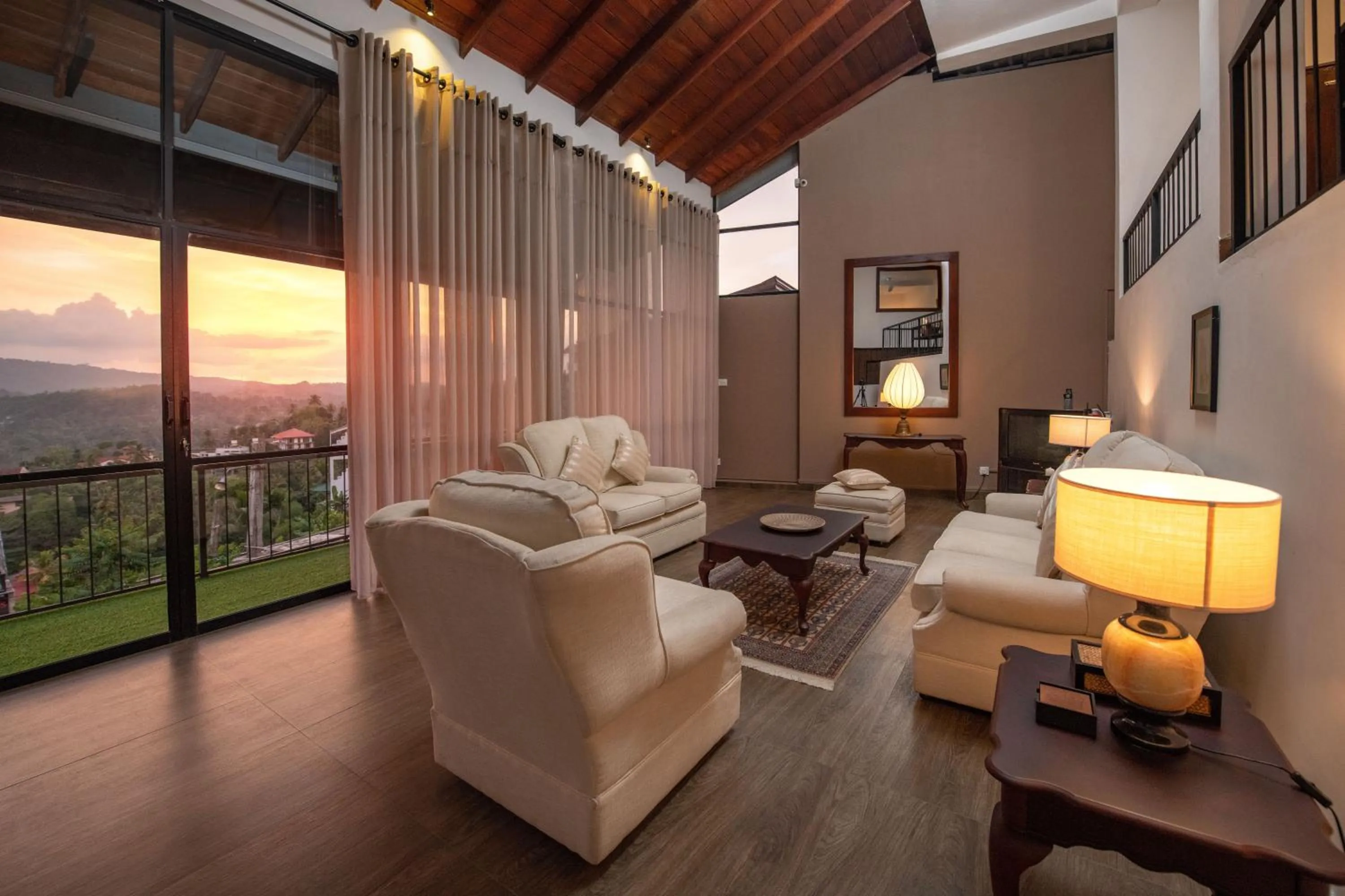 Living room in Swarga Villa