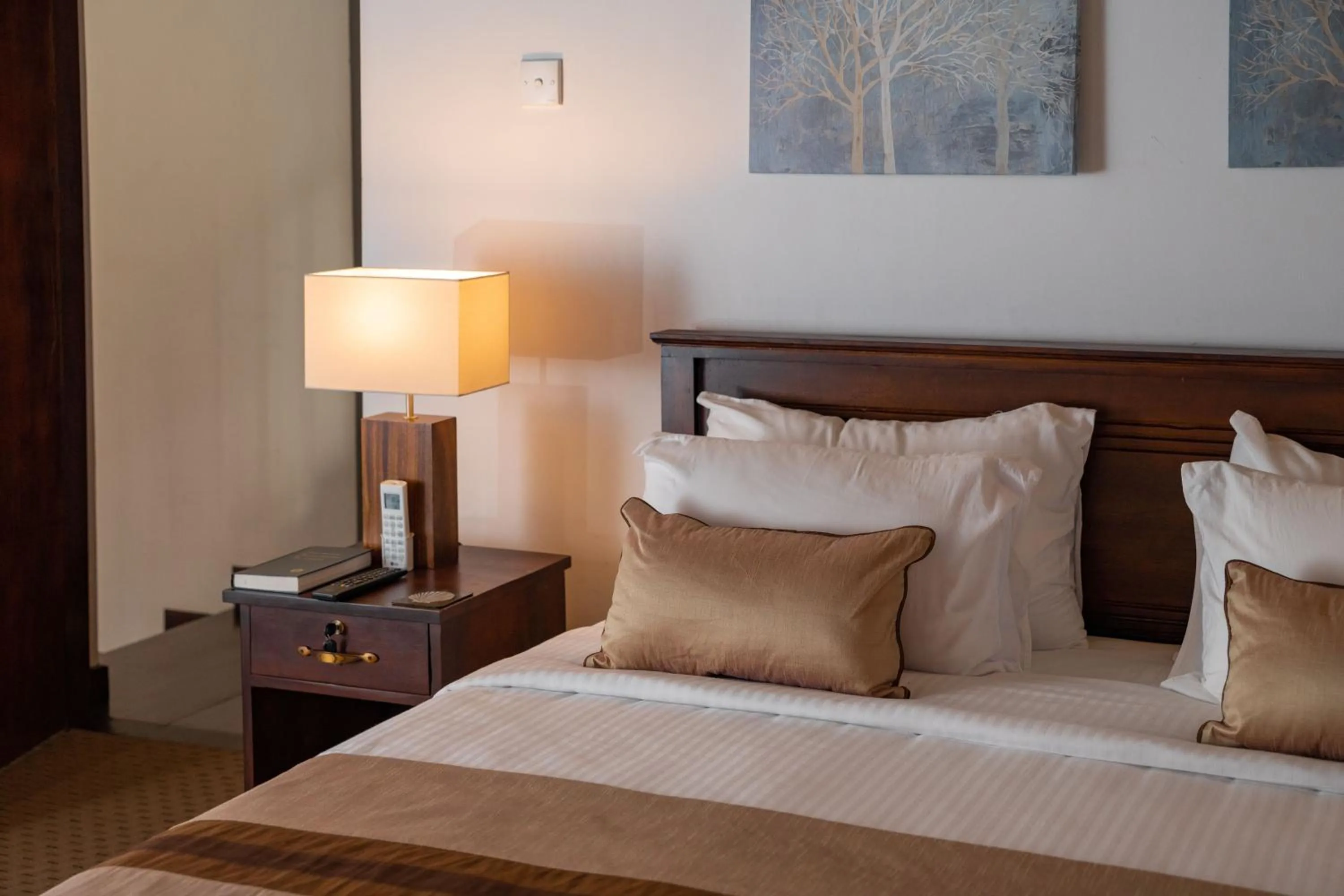 Photo of the whole room, Bed in Swarga Villa