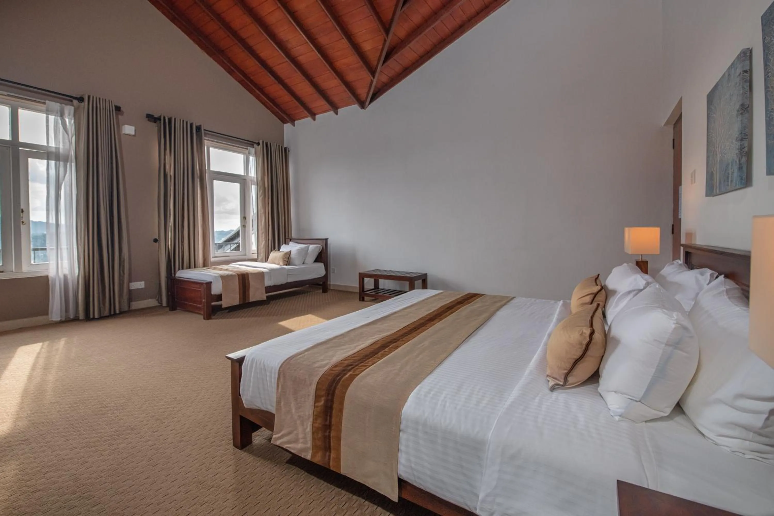 Photo of the whole room, Bed in Swarga Villa