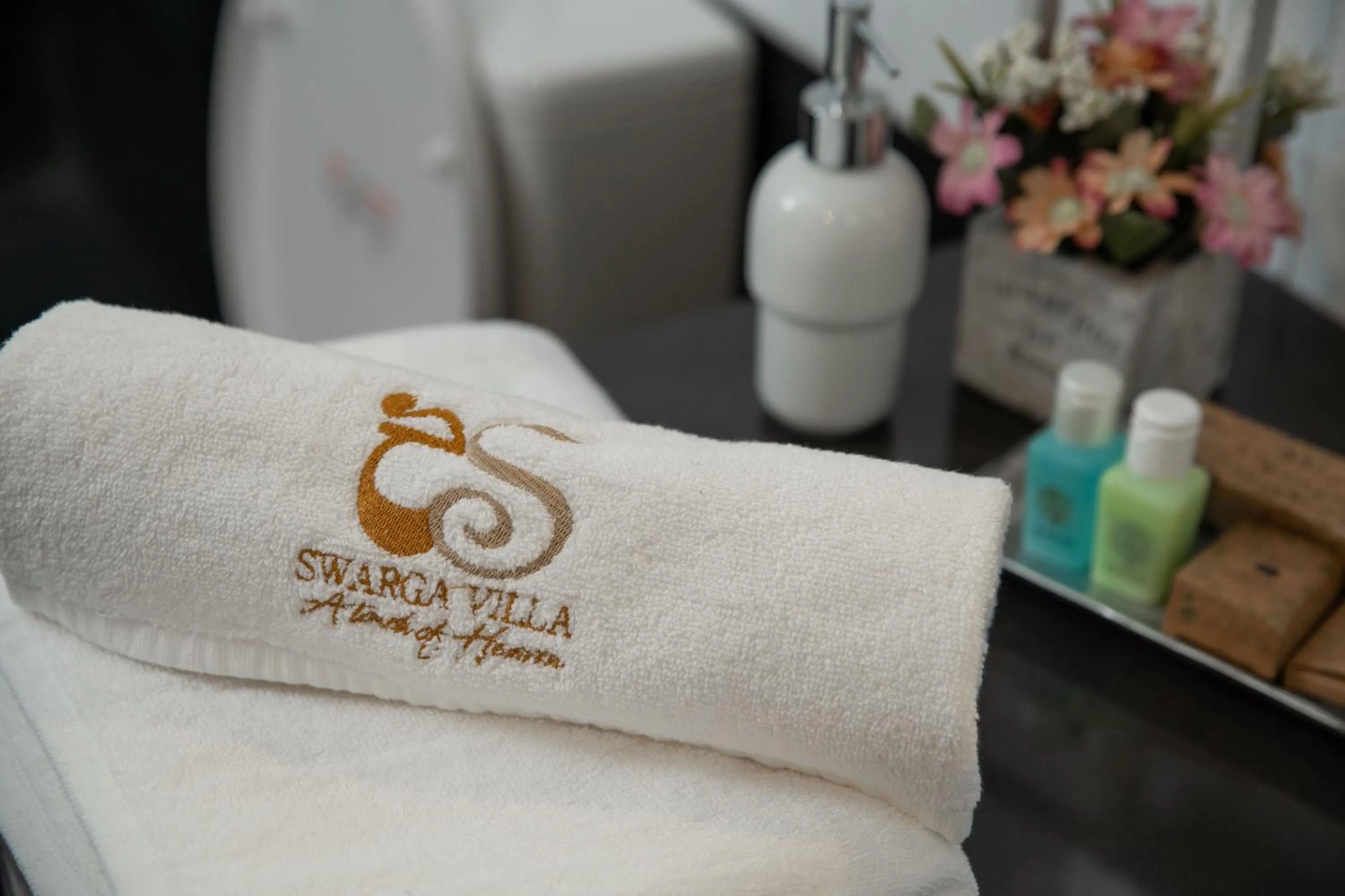 Property logo or sign in Swarga Villa