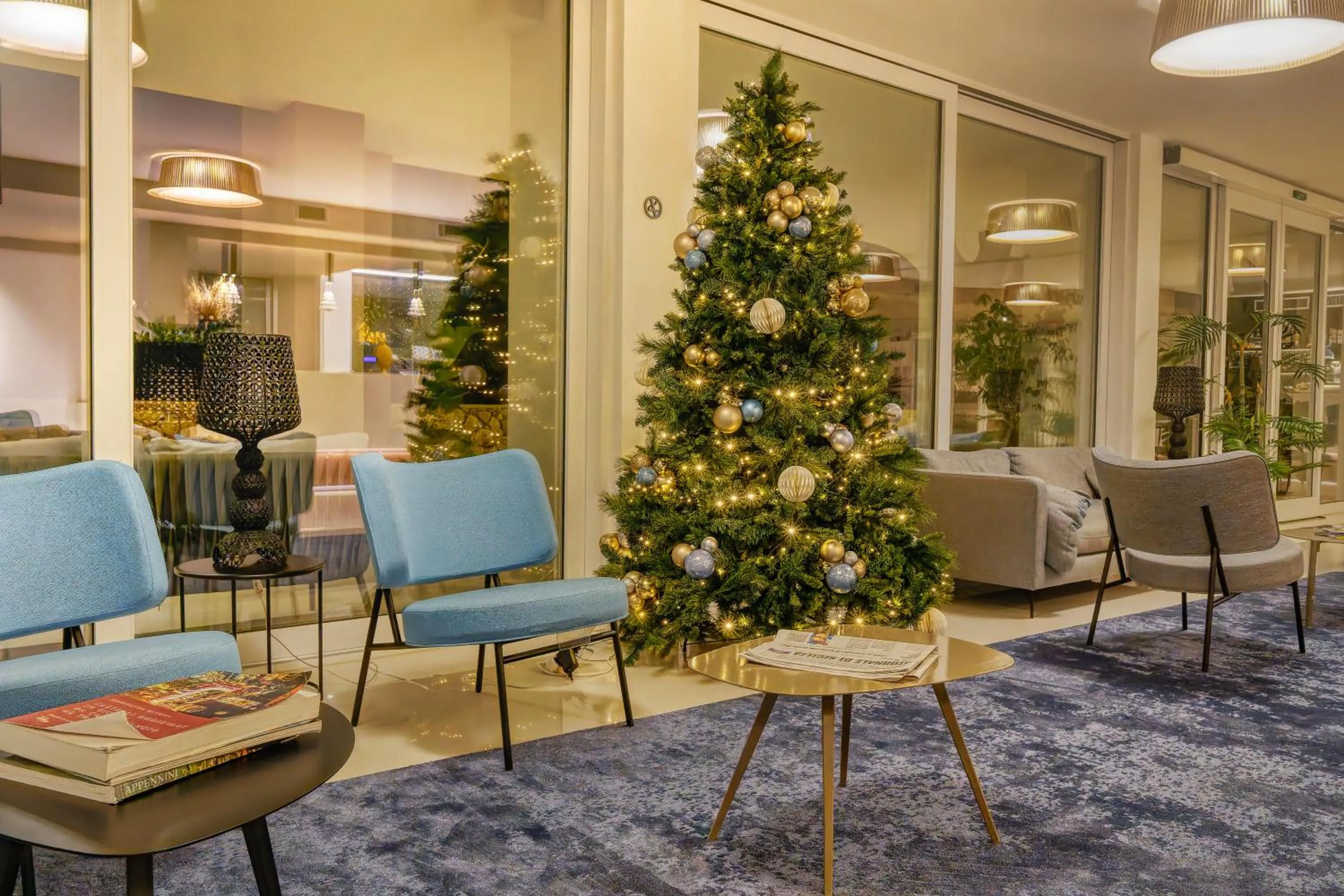 Lobby or reception in Resort La Battigia Beach & Spa