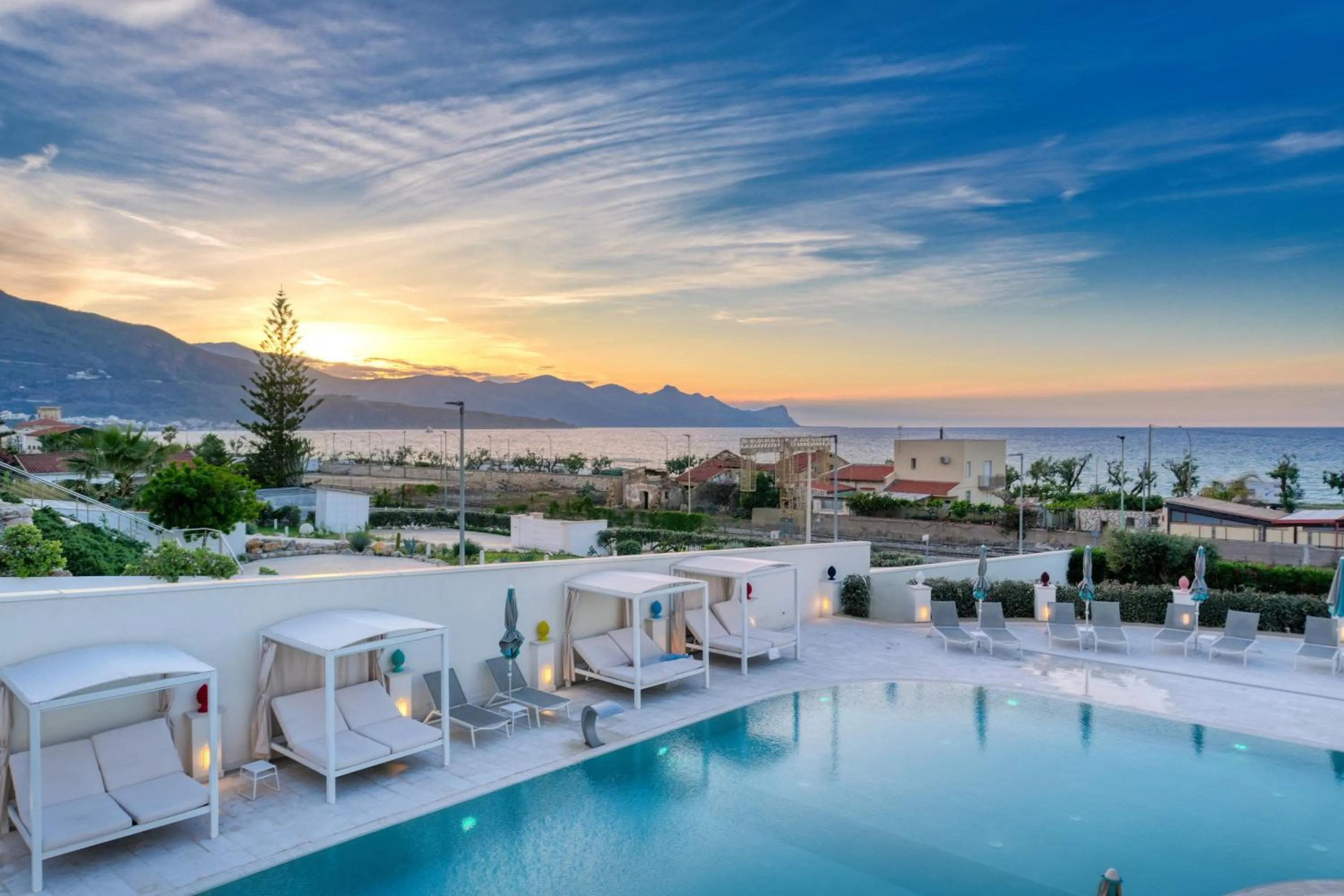 Sea view in Resort La Battigia Beach & Spa