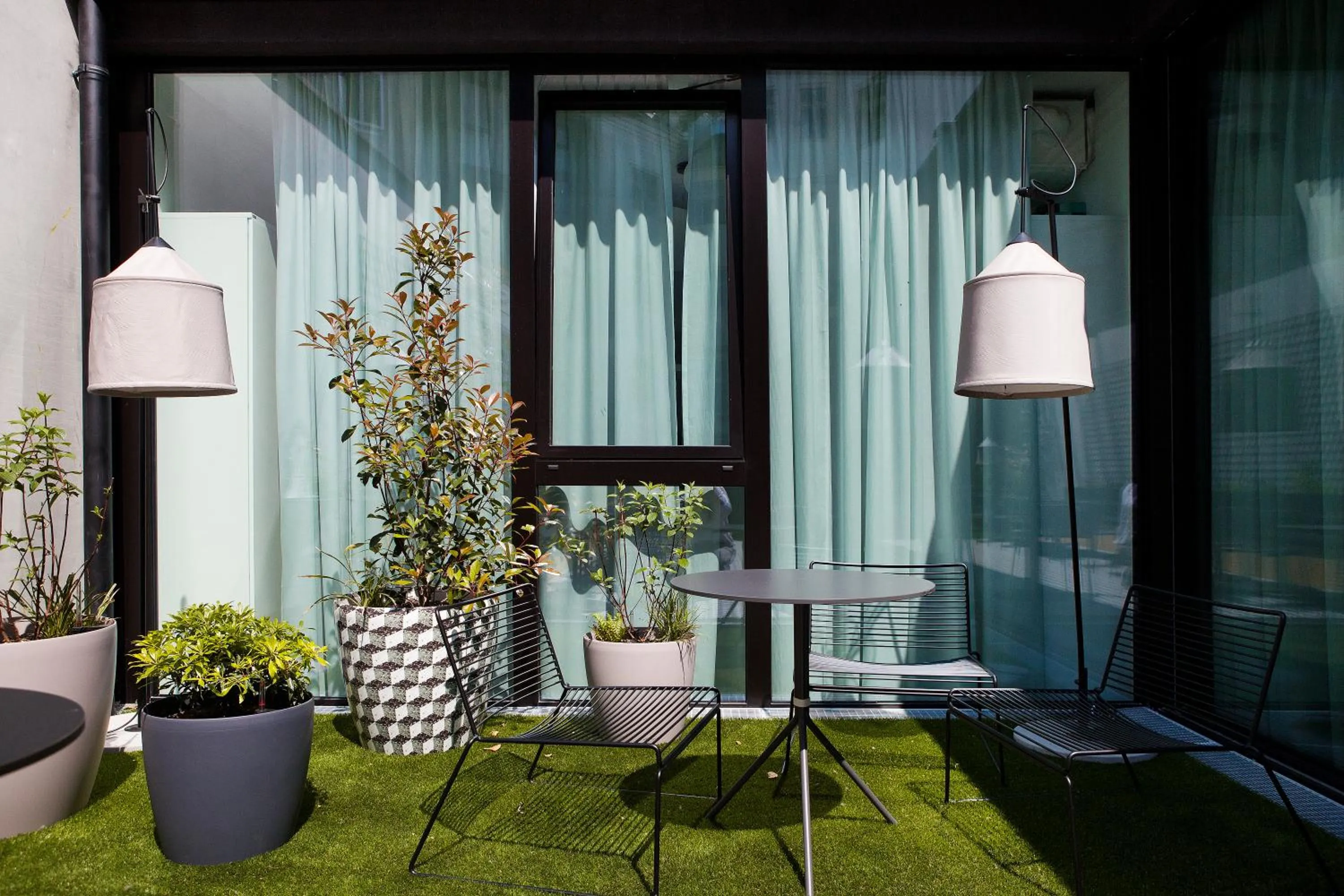 Patio in Hotel Indigo Vienna - Naschmarkt by IHG