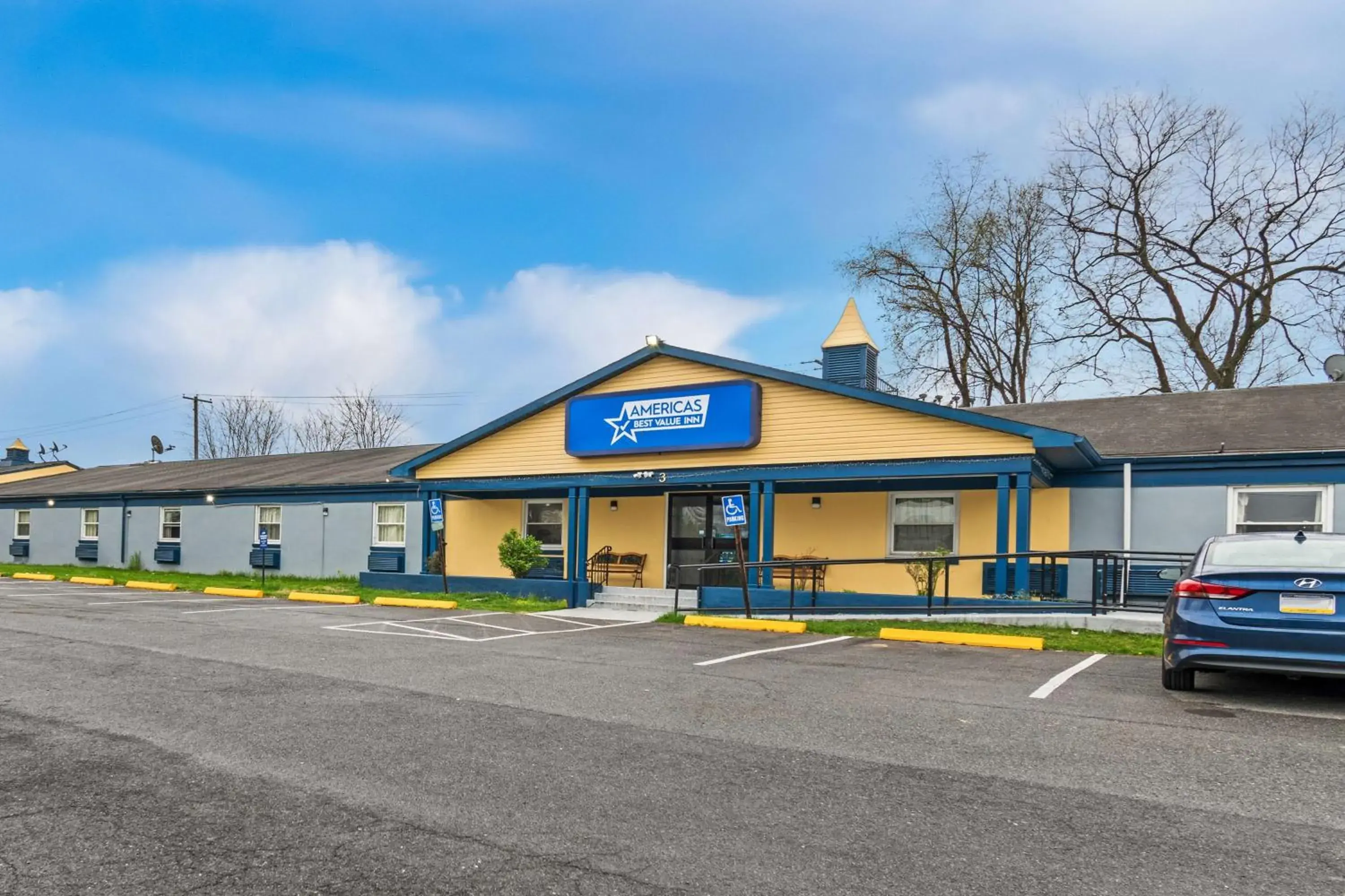 Property building in Americas Best Value Inn Carlisle Property building in Americas Best Value Inn Carlisle