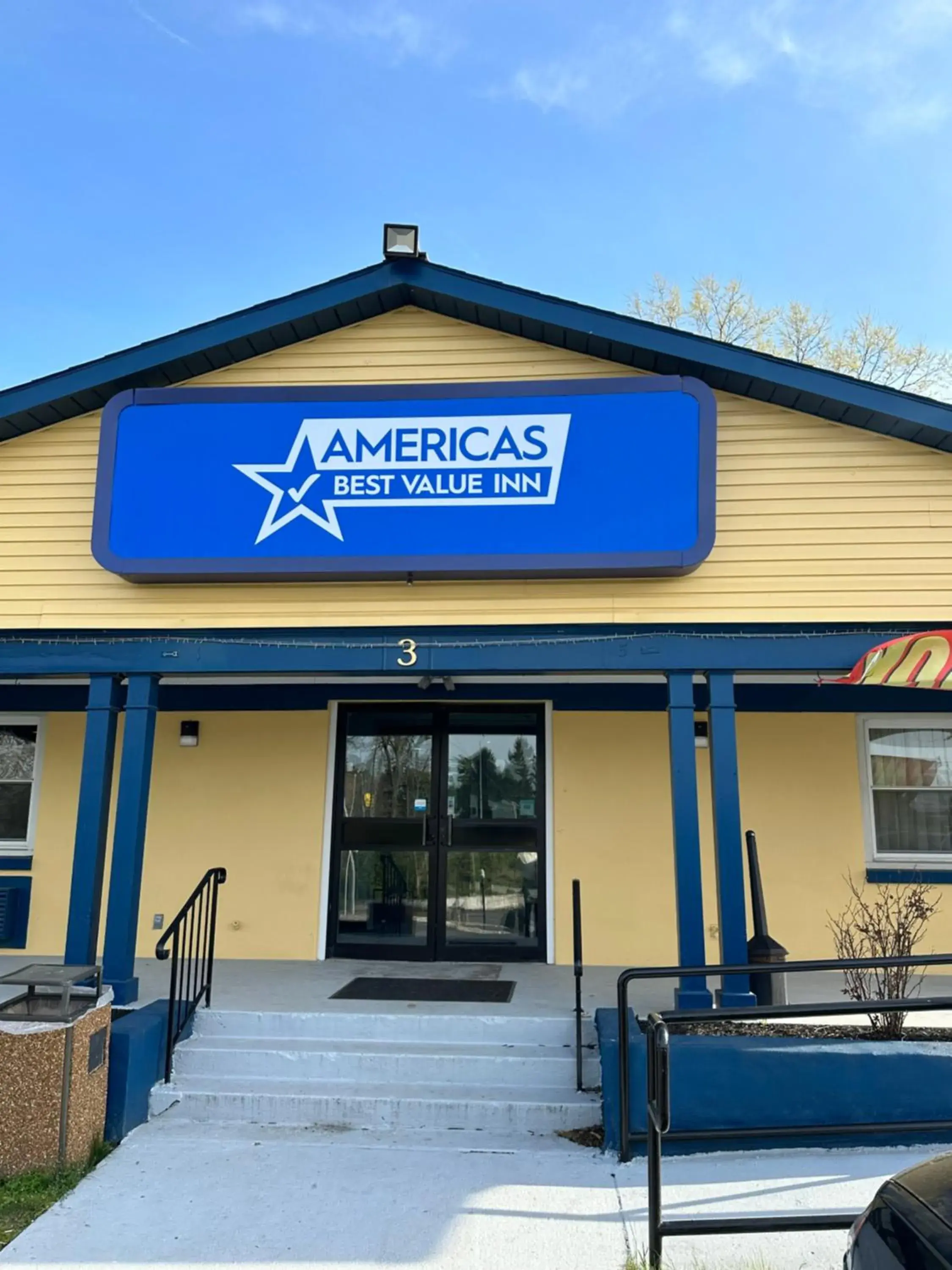 Property building in Americas Best Value Inn Carlisle Property building in Americas Best Value Inn Carlisle