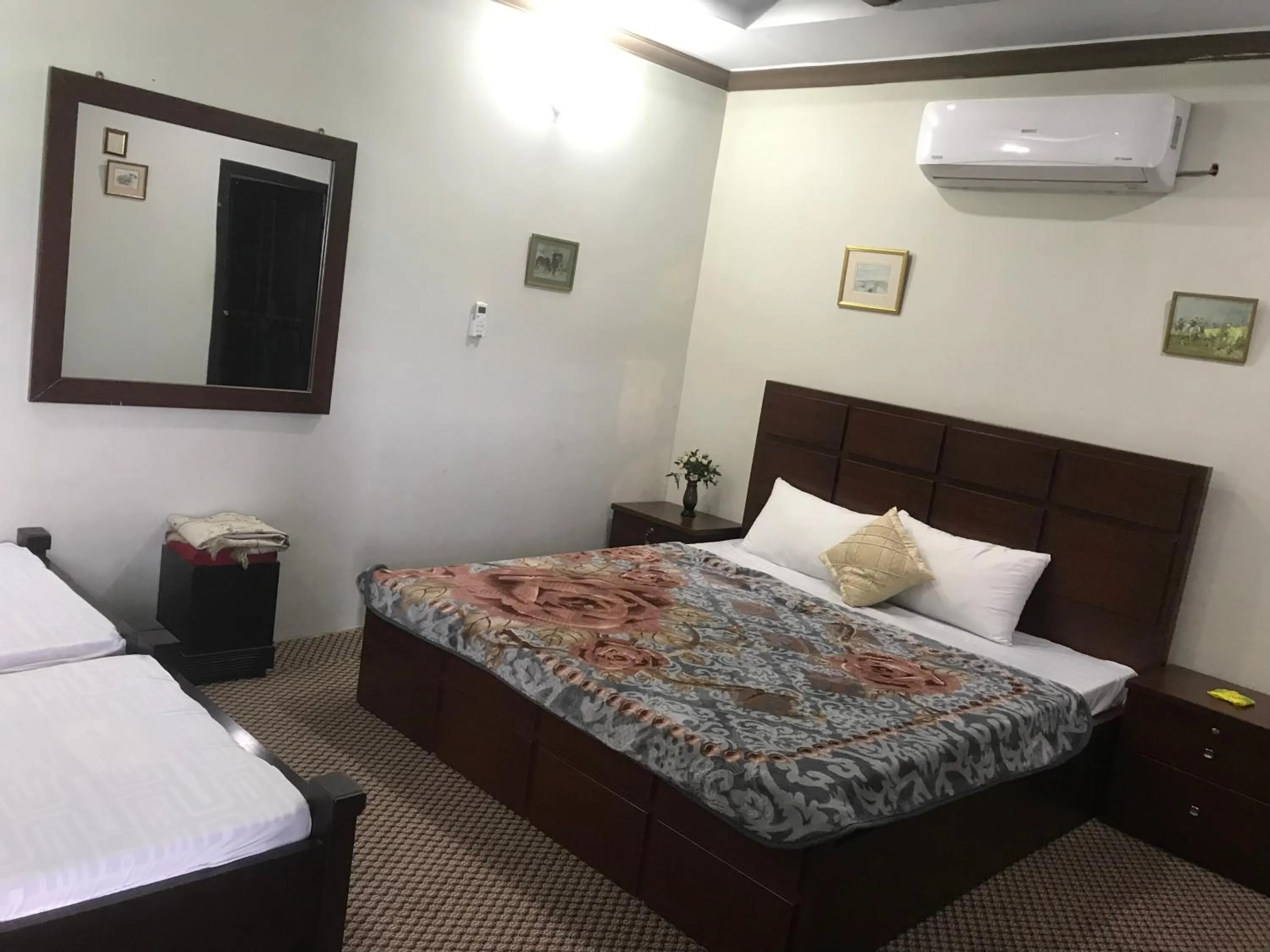 Bed in SWAT HiLL ViEW RESORT-only for families