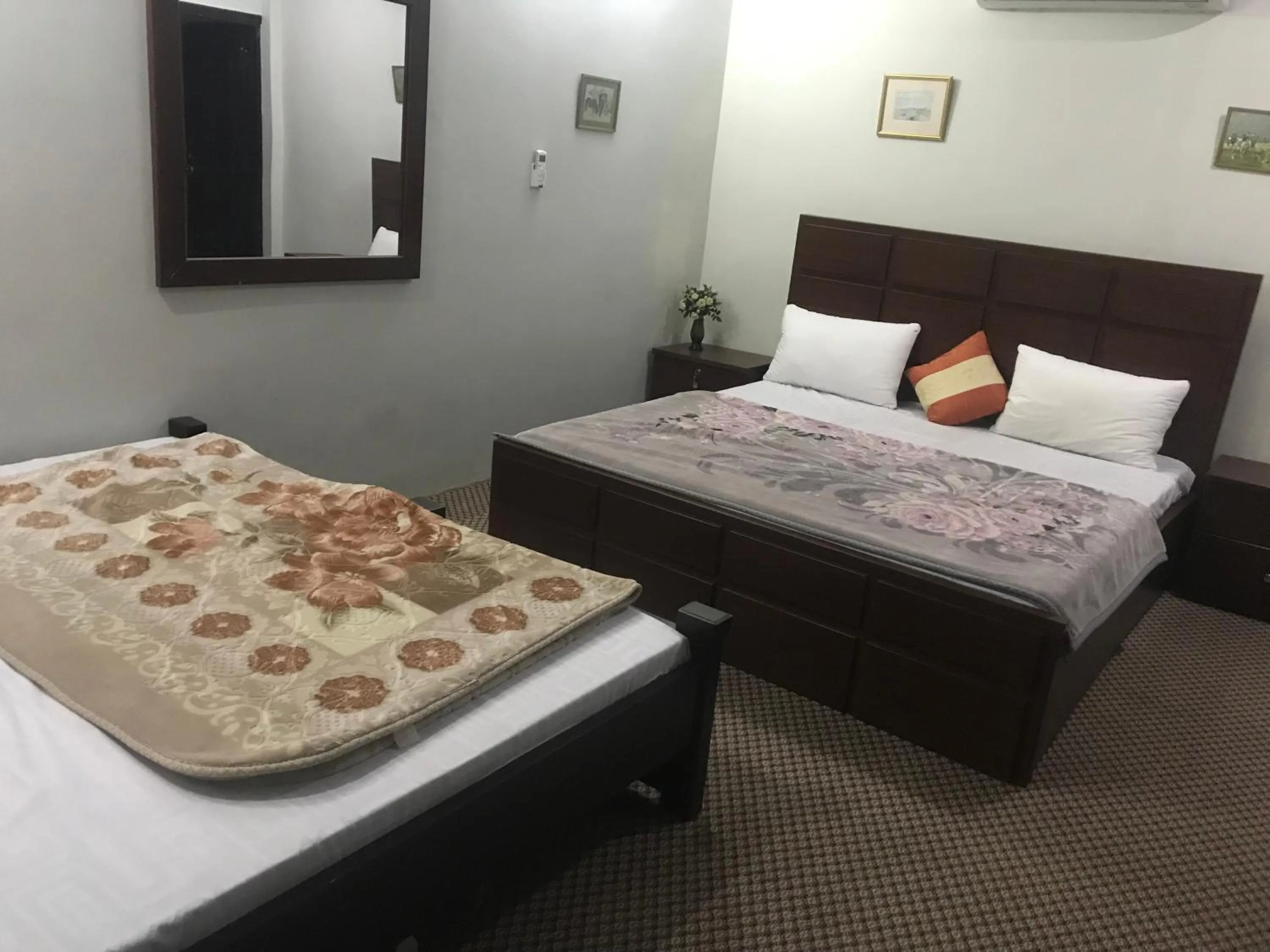 Bed in SWAT HiLL ViEW RESORT-only for families