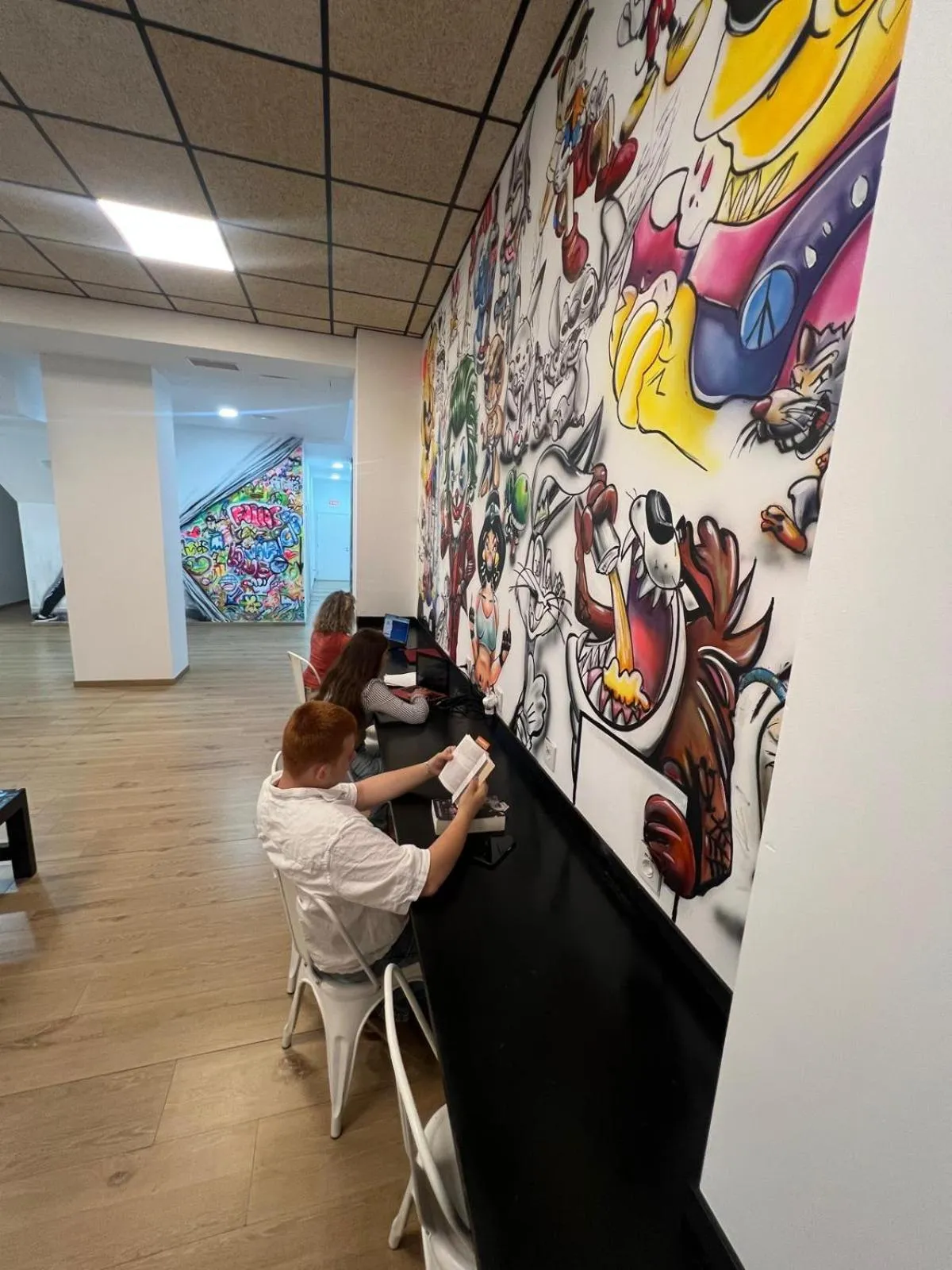 People in Beach & Arts Hostel Valencia