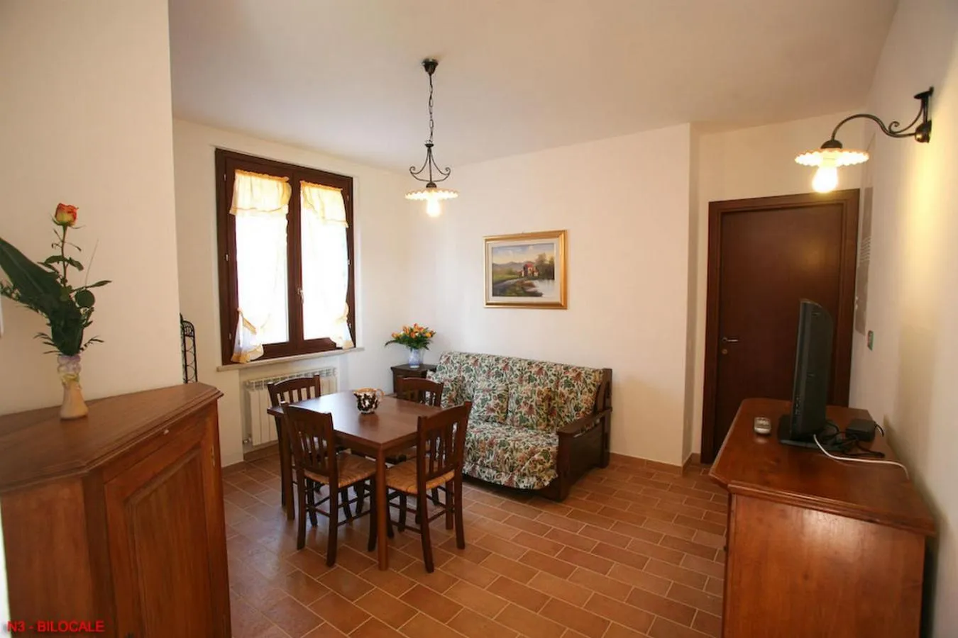 Living room in La casa di Carla