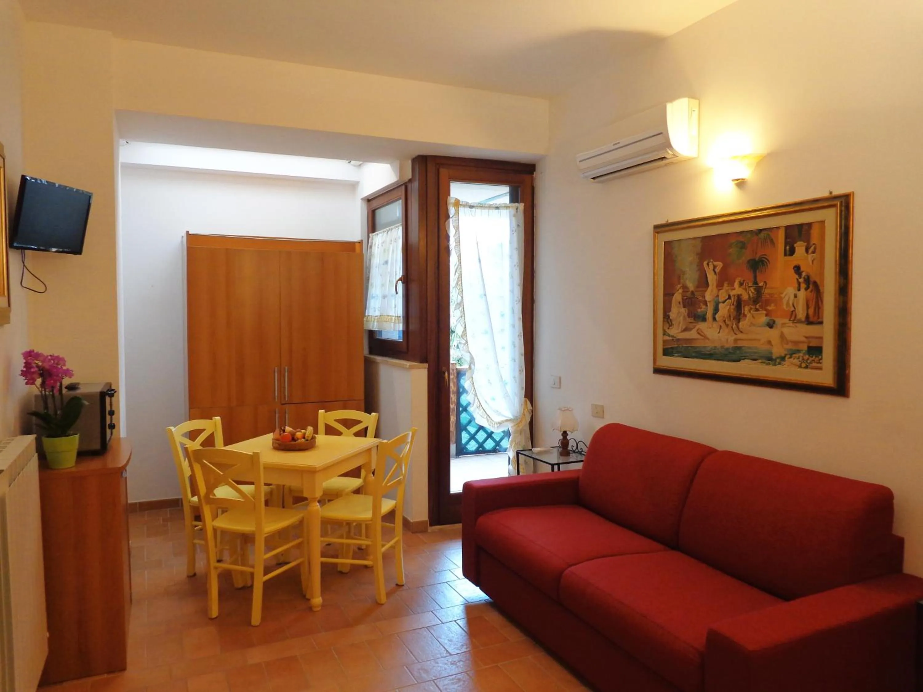 TV and multimedia in La casa di Carla