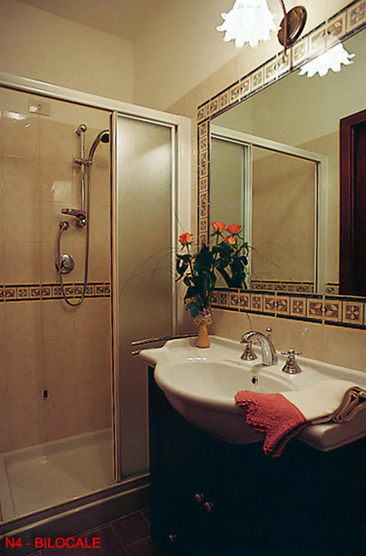 Shower in La casa di Carla