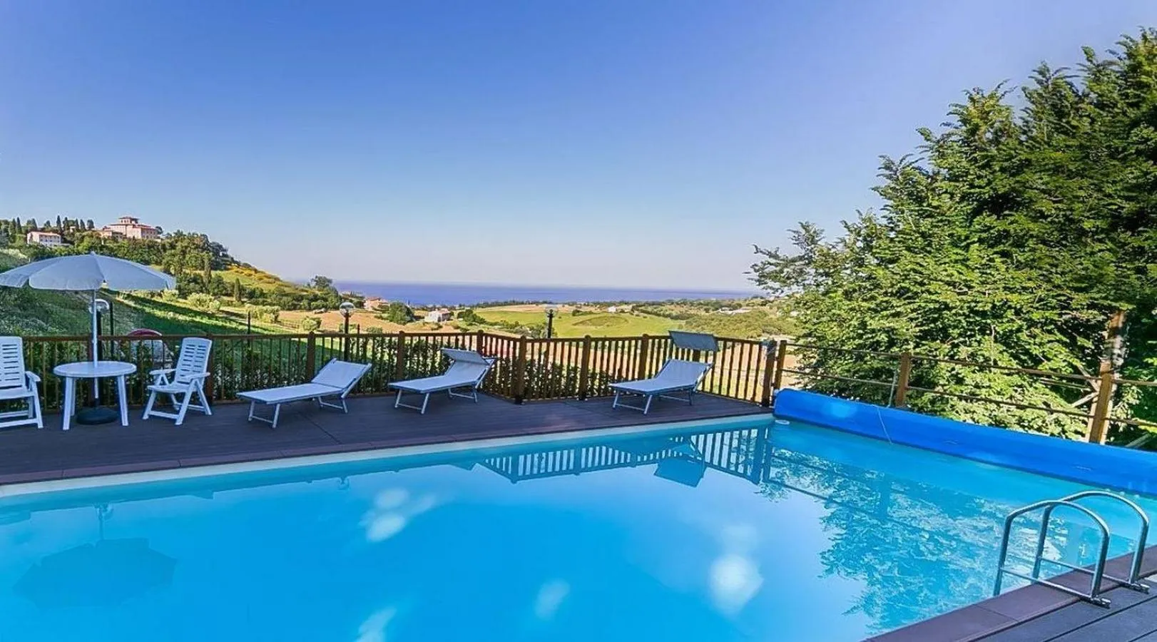 Patio in La casa di Carla