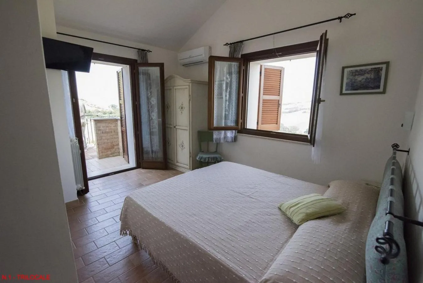 Bed in La casa di Carla