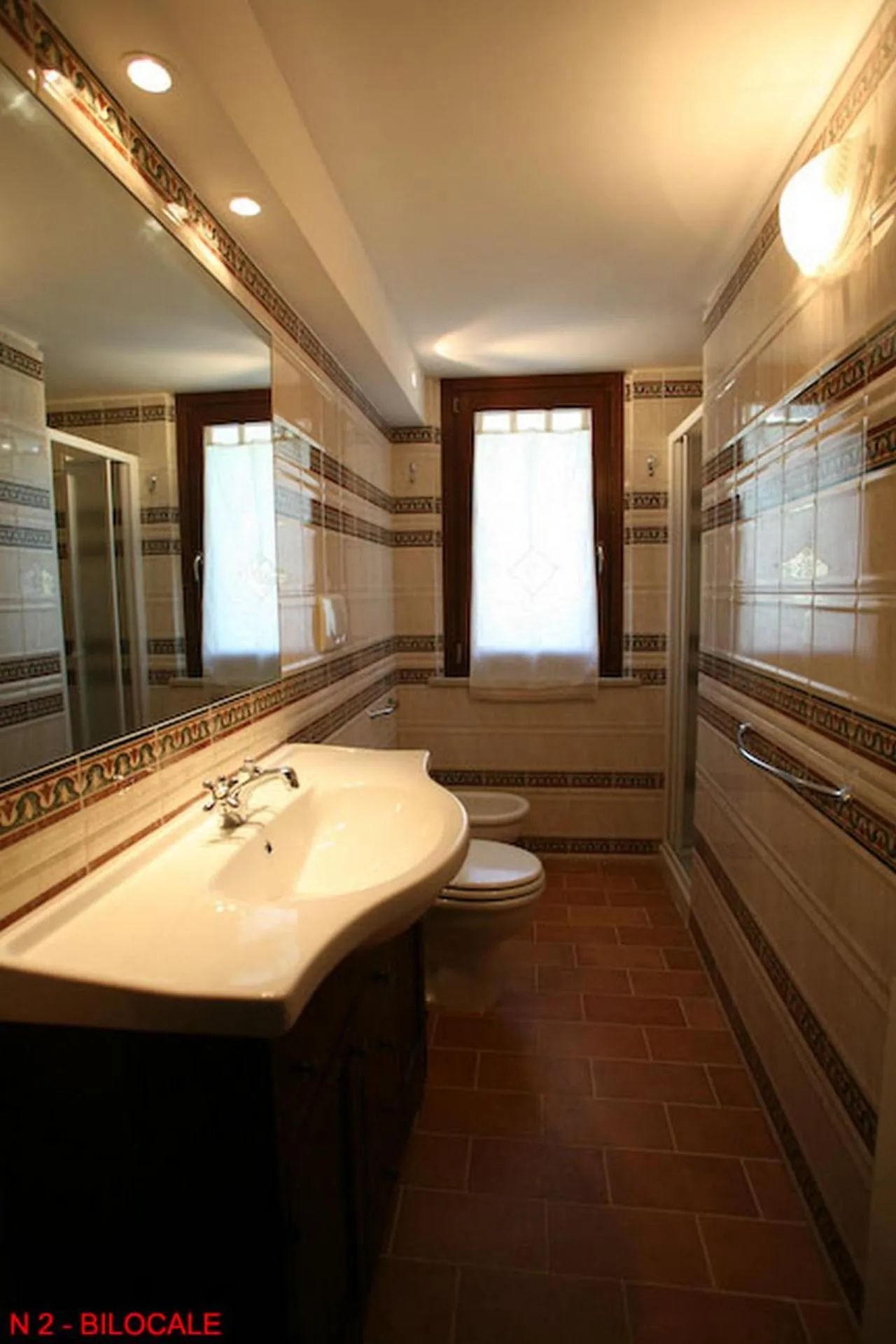 Shower in La casa di Carla