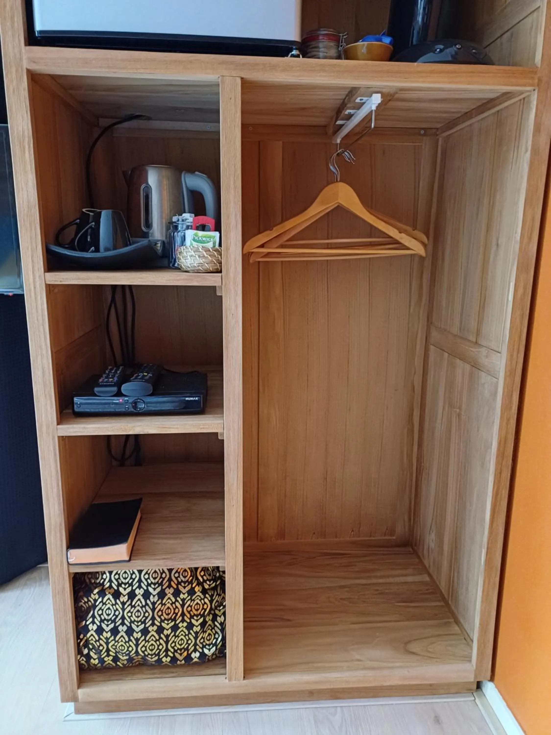 wardrobe in East Meets West Bed and Breakfast