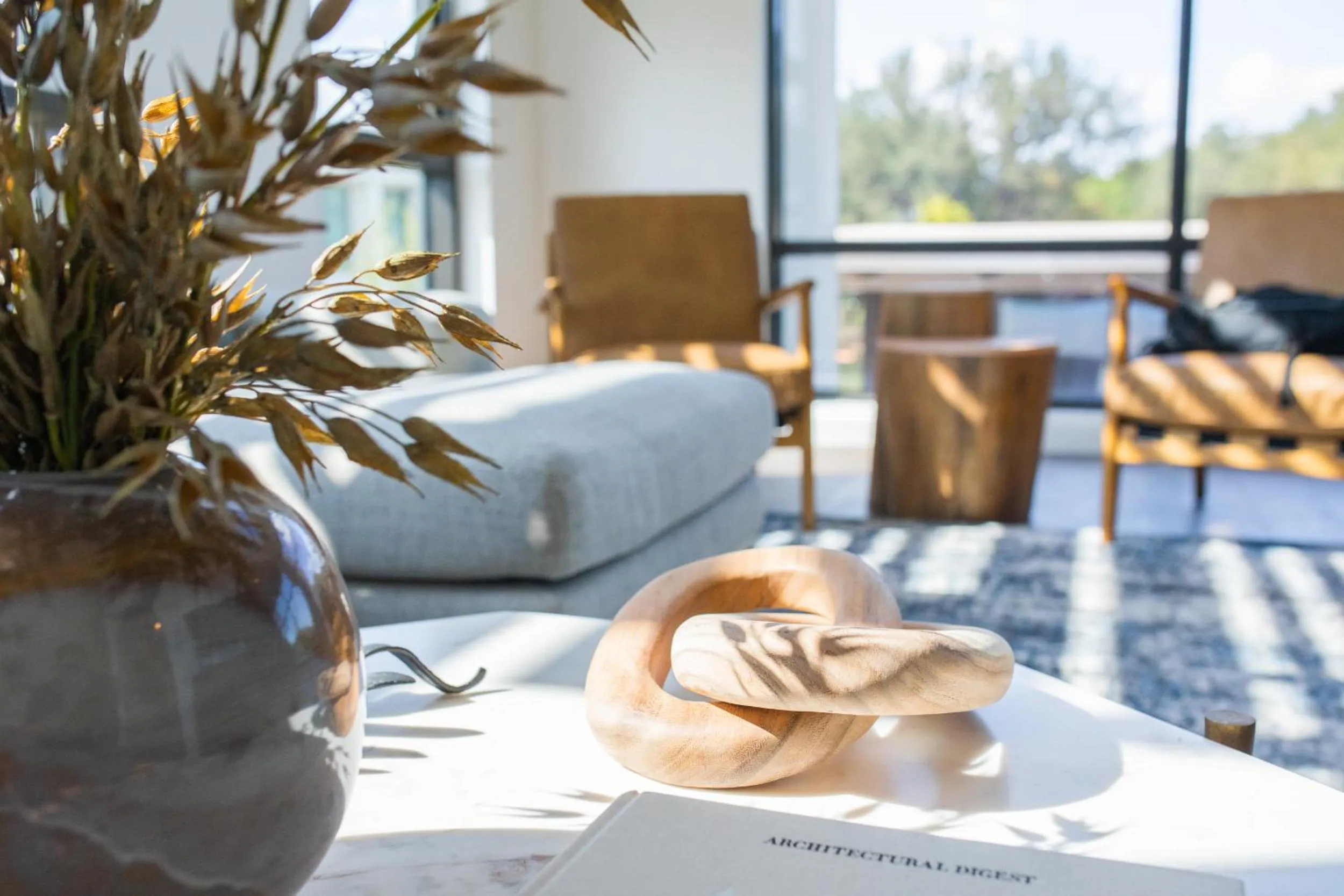 Seating area in Drey Hotel