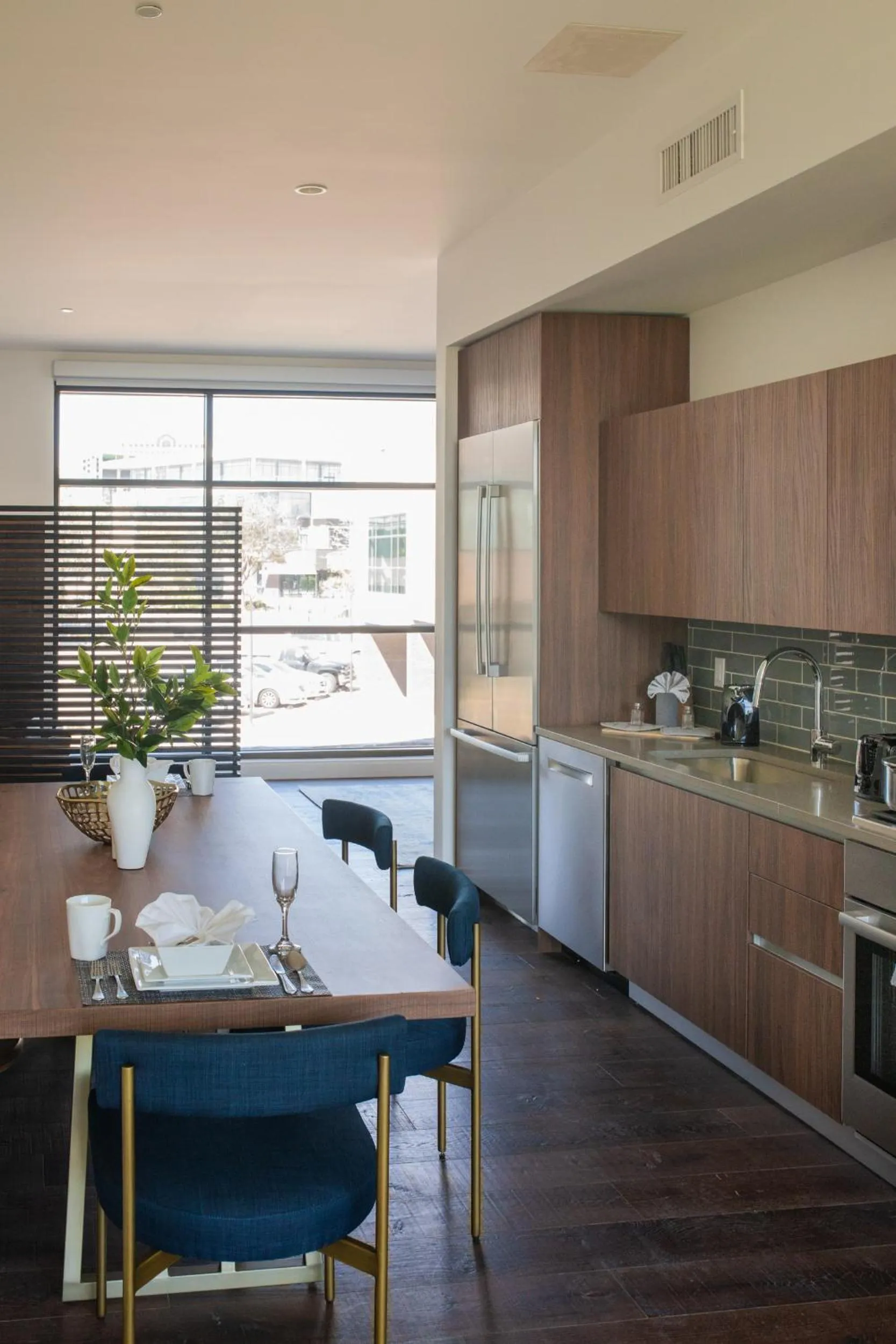 Kitchen or kitchenette in Drey Hotel