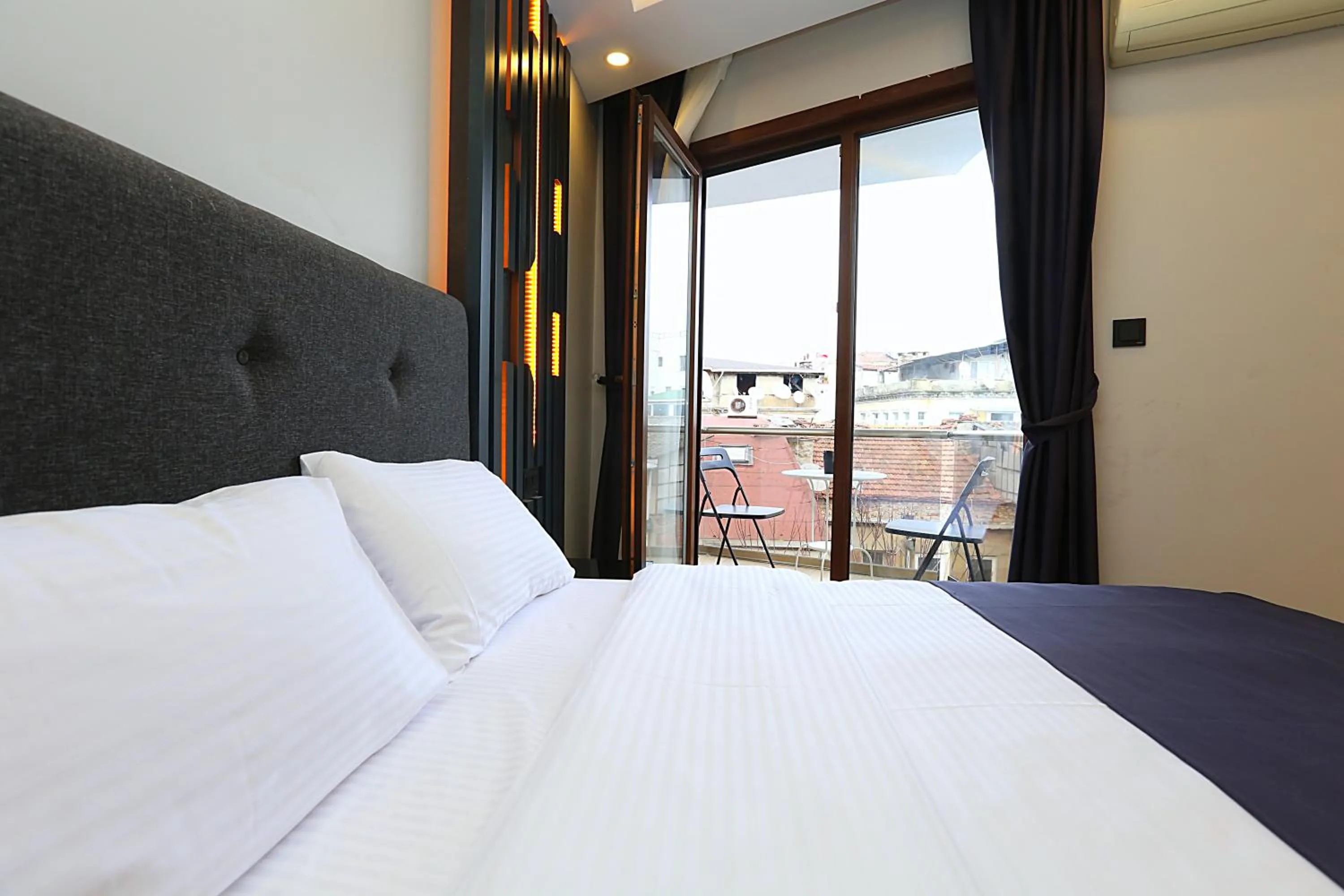 Bed in Galata King Suite Hotel