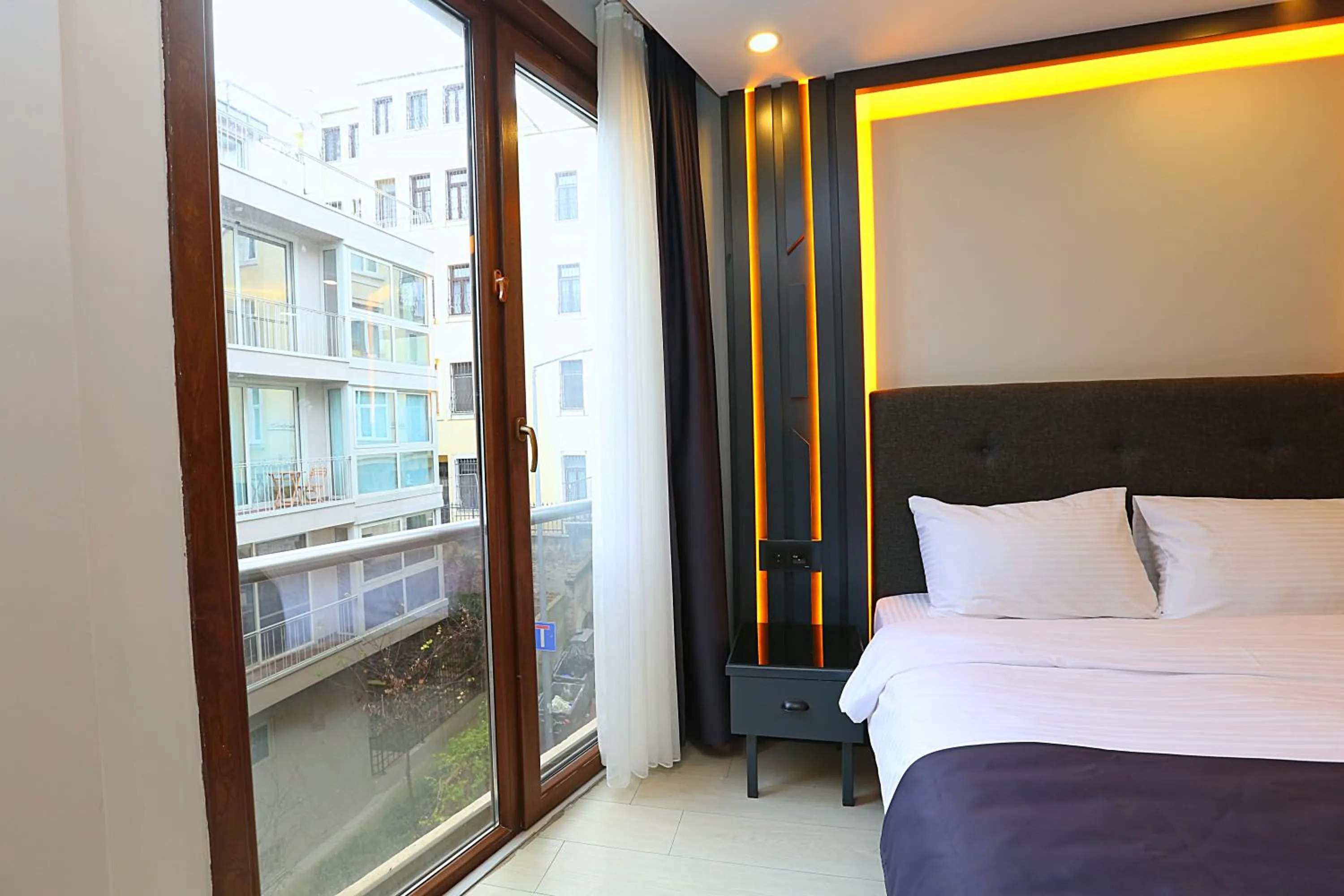 Bed in Galata King Suite Hotel