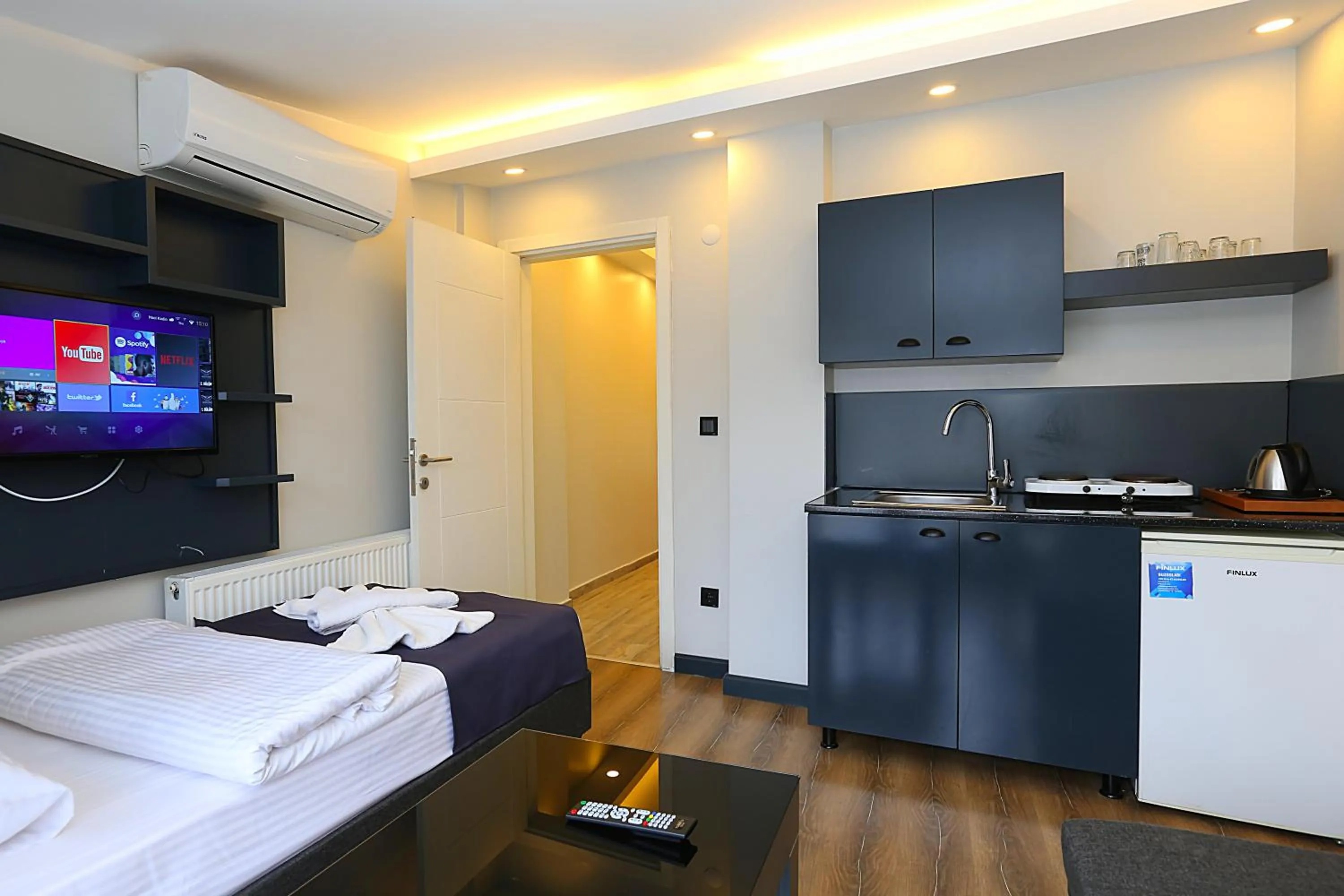Bed in Galata King Suite Hotel