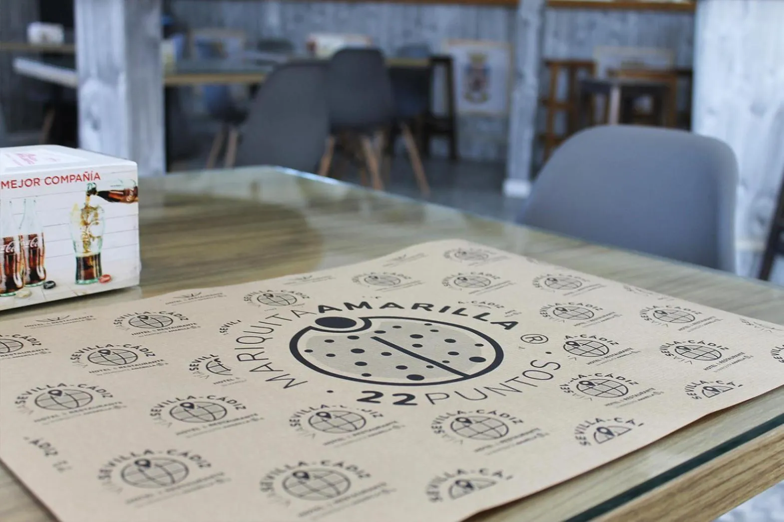 Property logo or sign in Hotel Restaurante Vía Sevilla - Cádiz by MA 22 Puntos