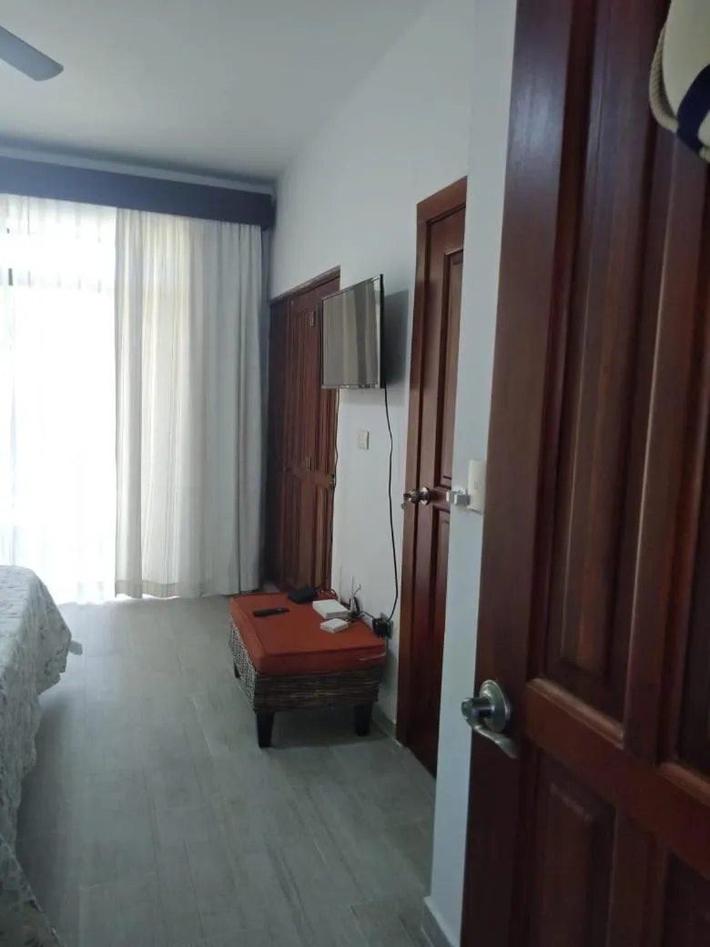 Bedroom in Las Terrenas beachfront 2 bedrooms condo with pool