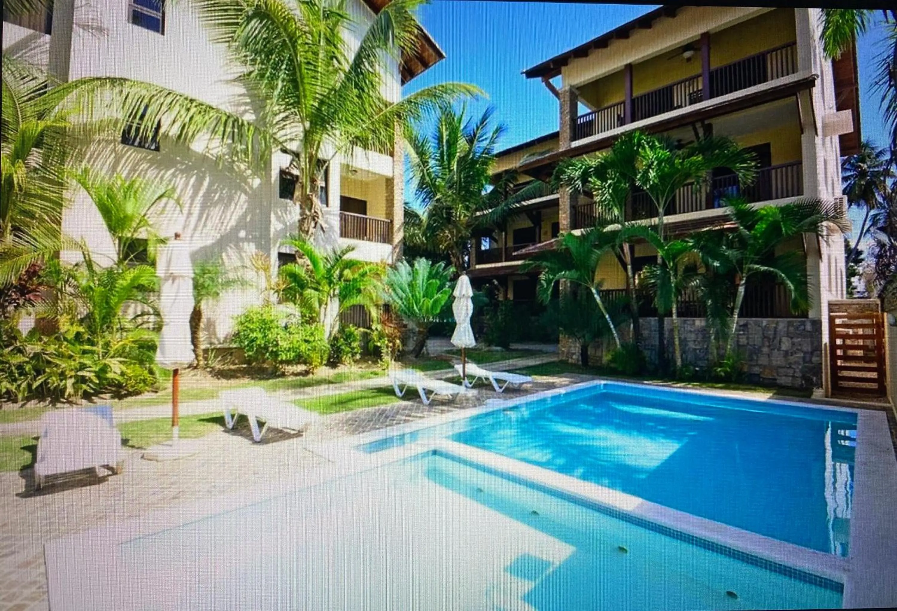 Las Terrenas beachfront 2 bedrooms condo with pool