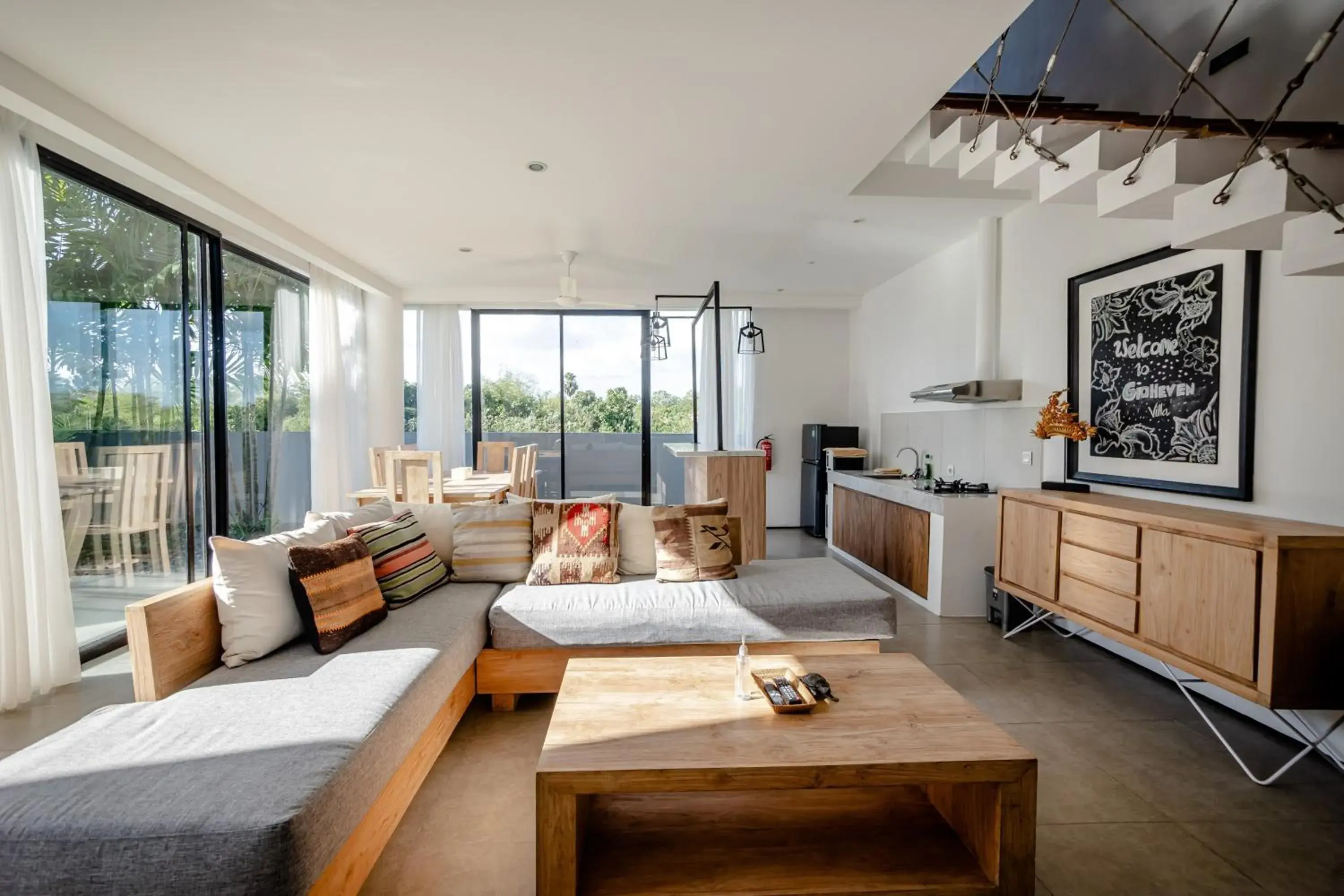 Living room in Gioheven Villa Living room in Gioheven Villa