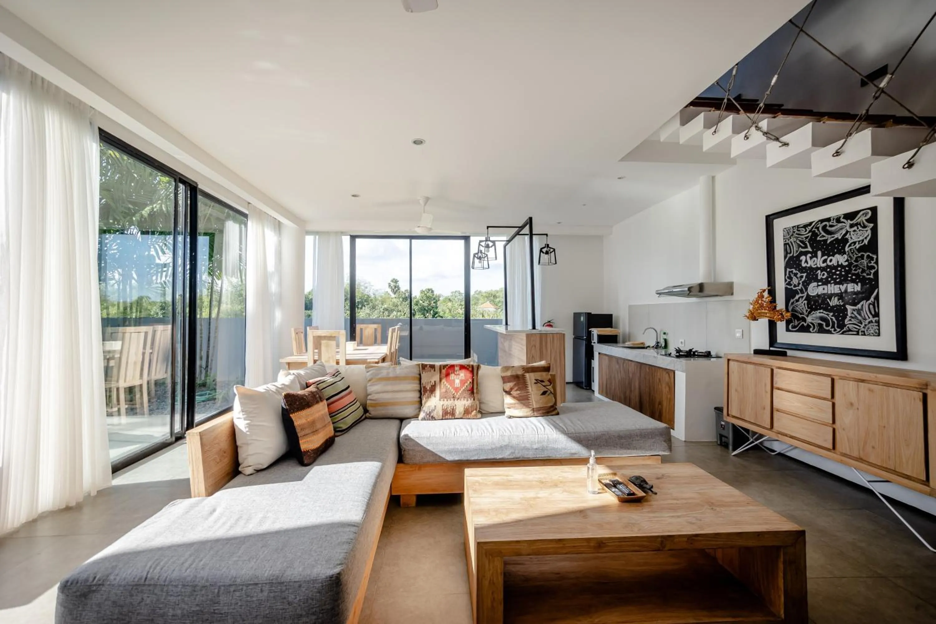 Kitchen or kitchenette in Gioheven Villa