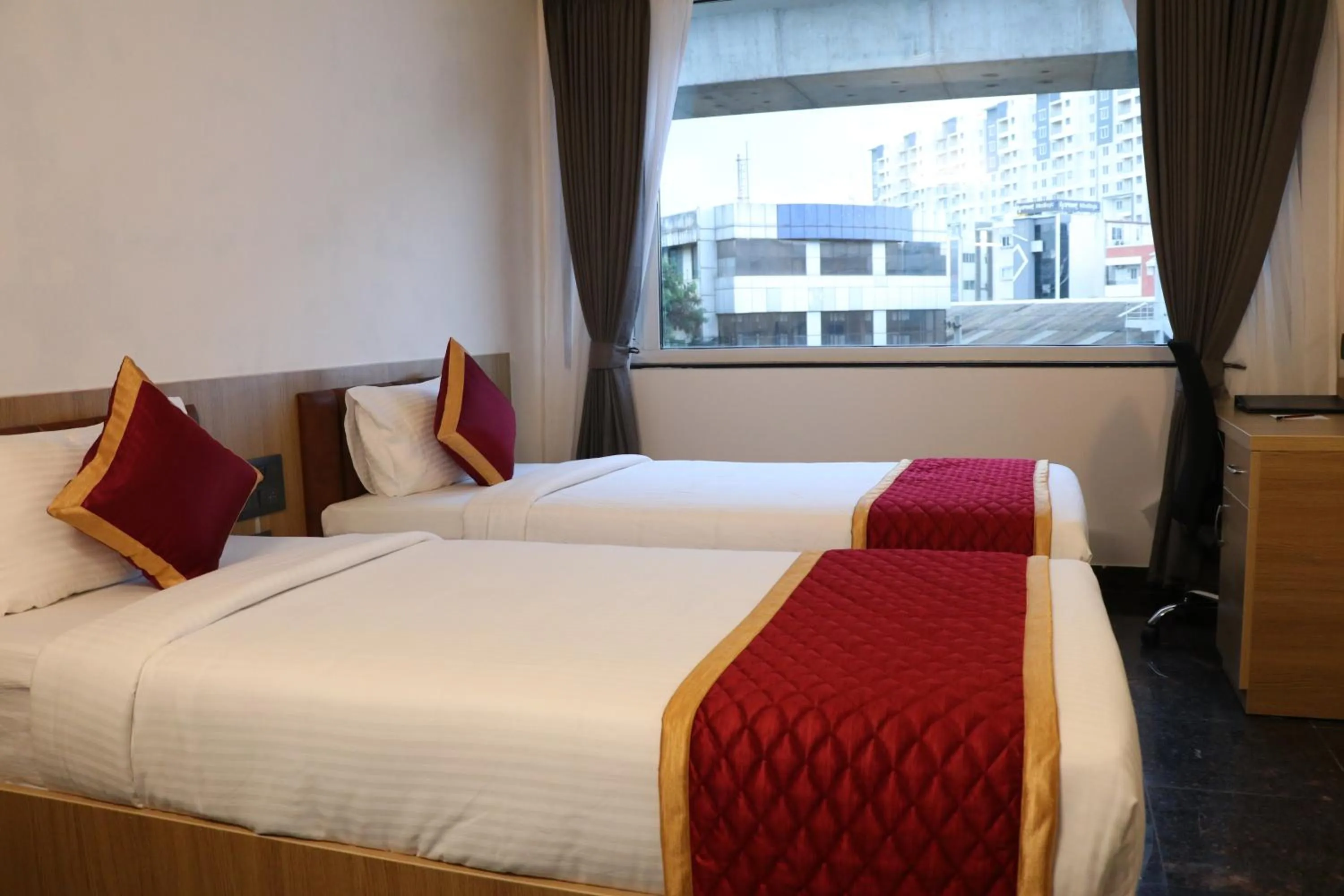 Bed in ICON Express by BHAGINI Hoodi