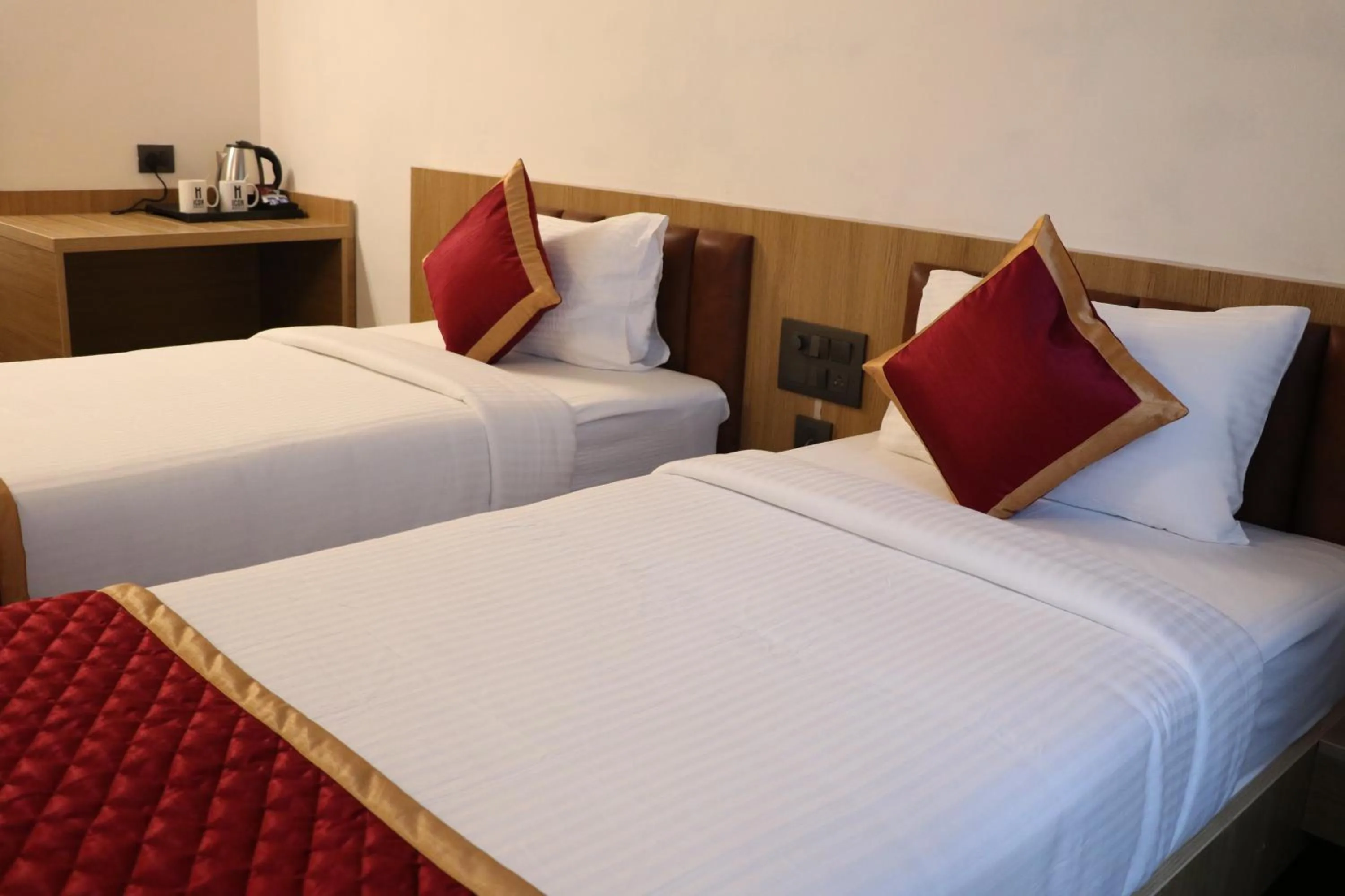 Bed in ICON Express by BHAGINI Hoodi