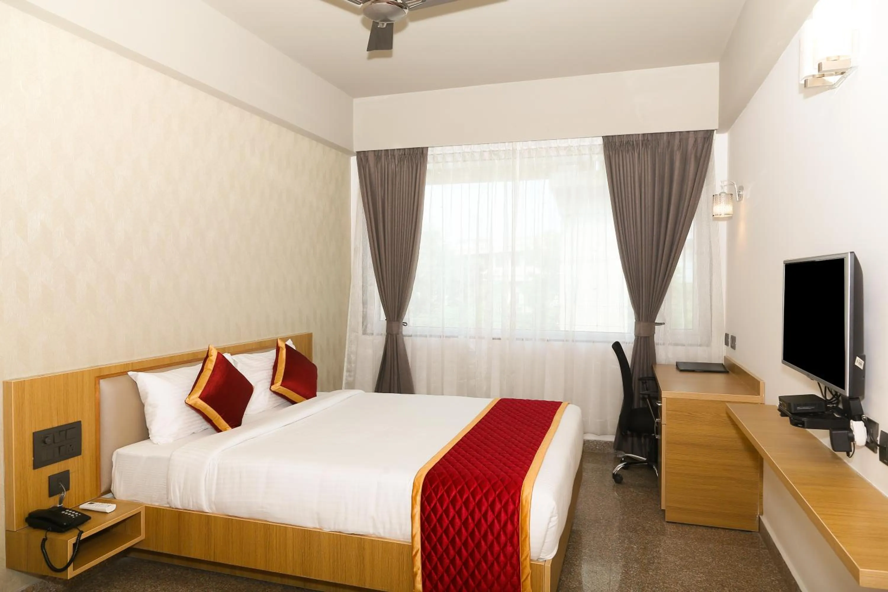 Bed in ICON Express by BHAGINI Hoodi