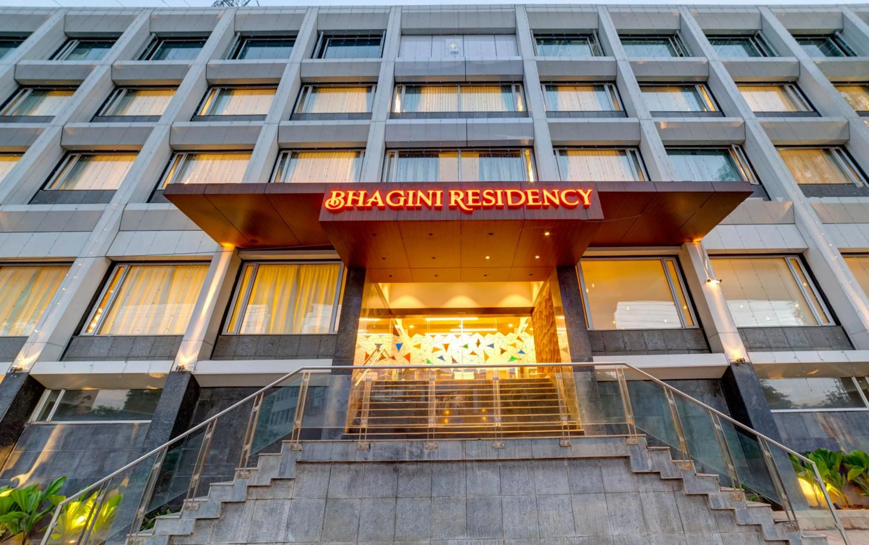 Facade/entrance in ICON Express by BHAGINI Hoodi
