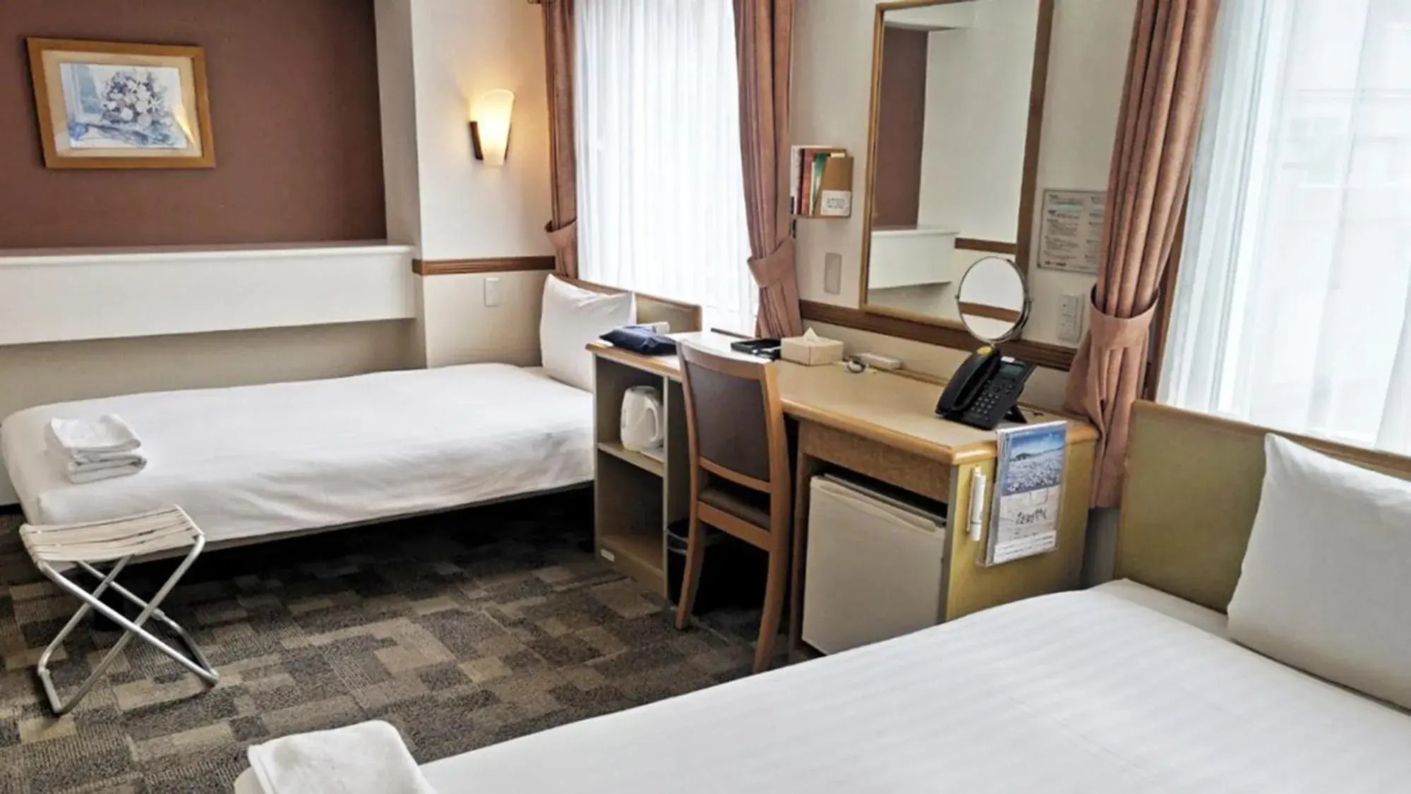 Bedroom, Bed in Toyoko Inn Atami Ekimae Bedroom, Bed in Toyoko Inn Atami Ekimae