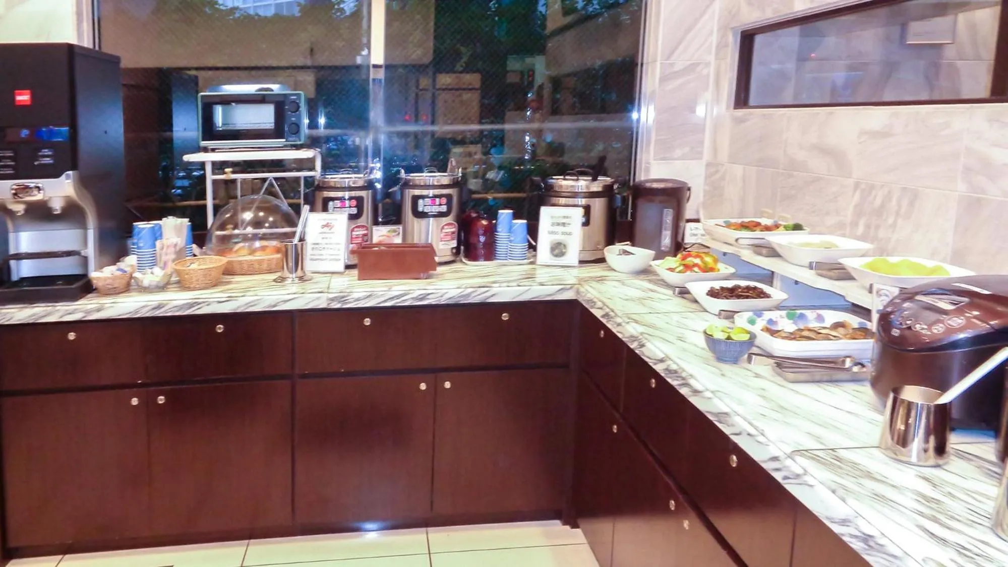 Breakfast in Toyoko Inn Tokushima Ekimae