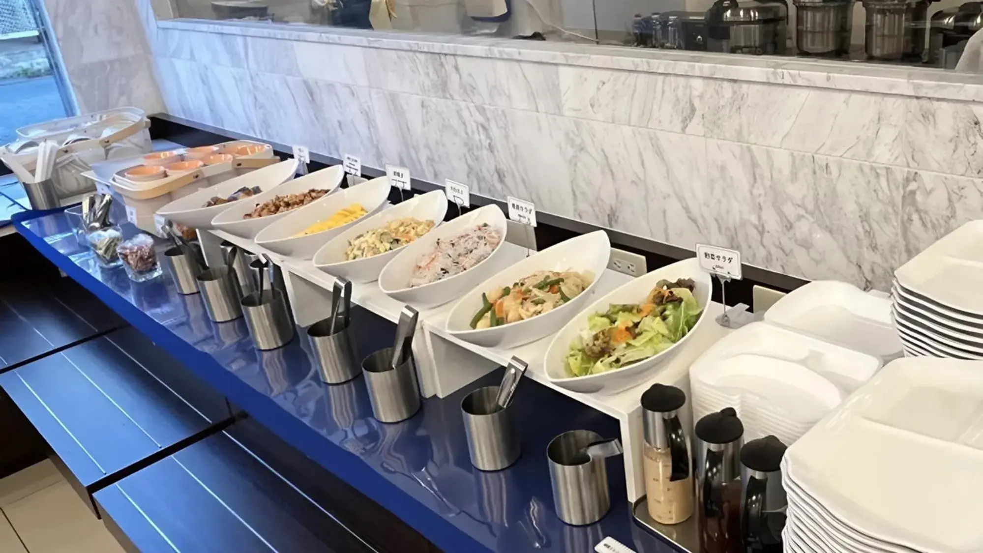 Breakfast in Toyoko Inn Kitakami eki Shinkansen guchi Breakfast in Toyoko Inn Kitakami eki Shinkansen guchi